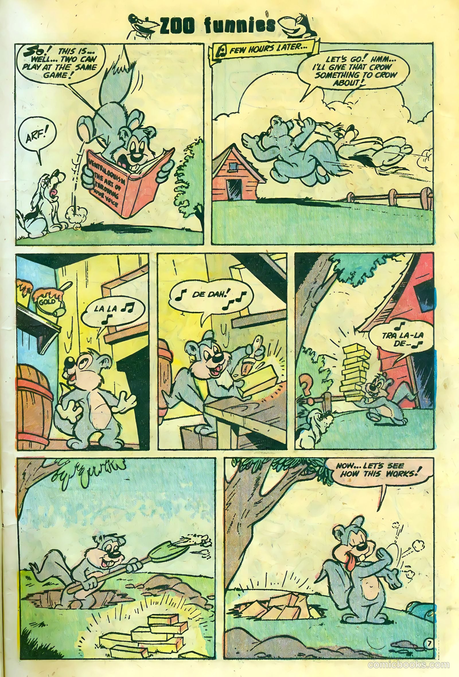 Zoo Funnies #2 (1953) — page 9 of 36