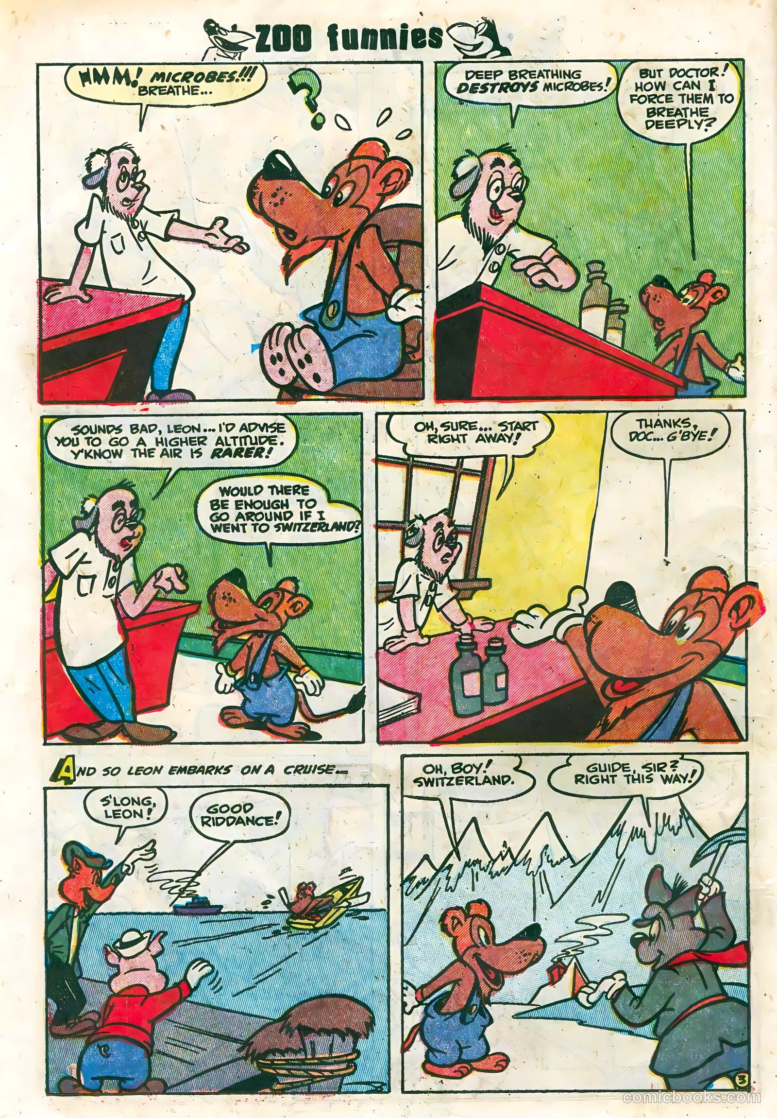 Zoo Funnies #2 (1953) — page 14 of 36