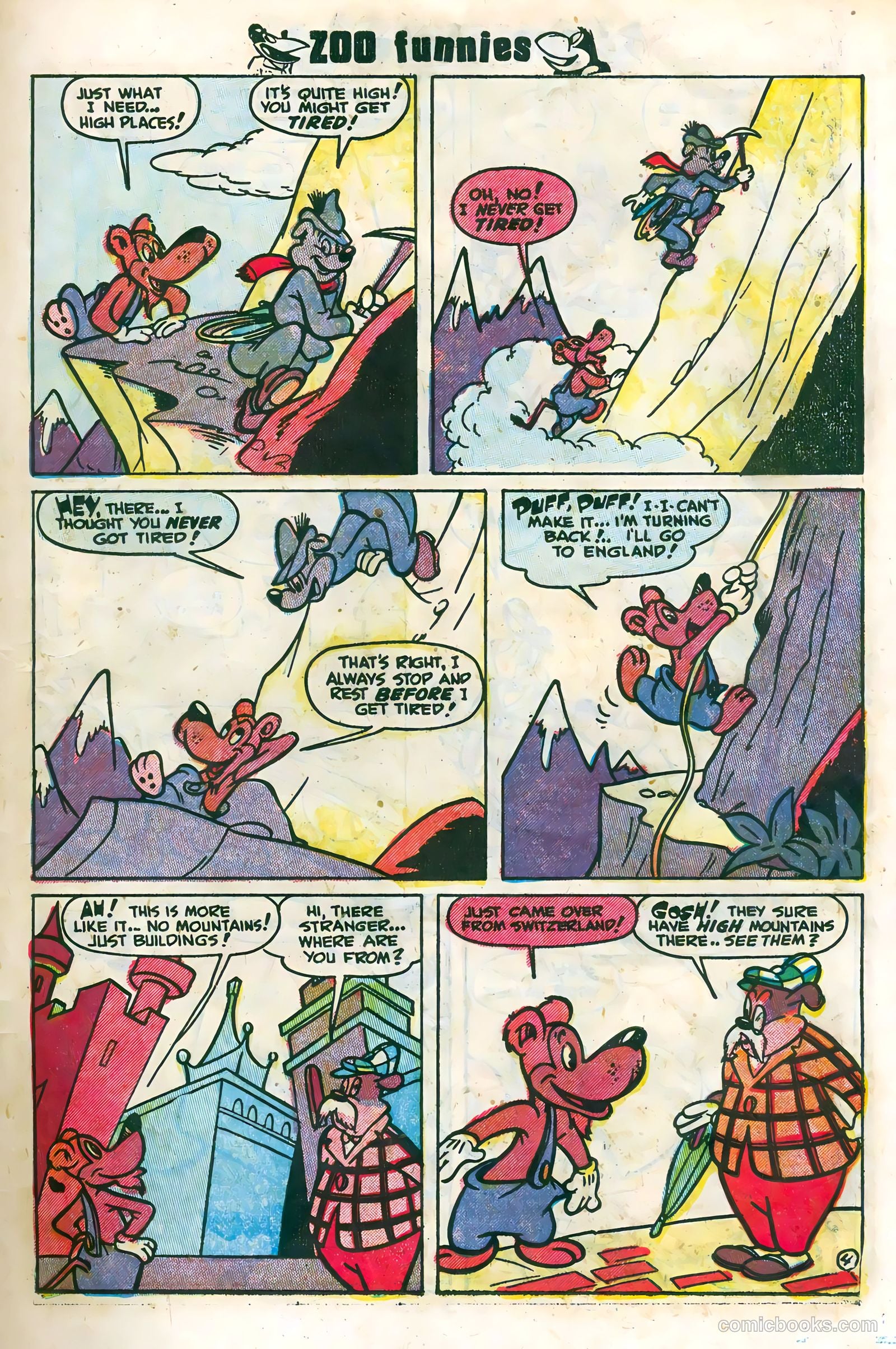 Zoo Funnies #2 (1953) — page 15 of 36
