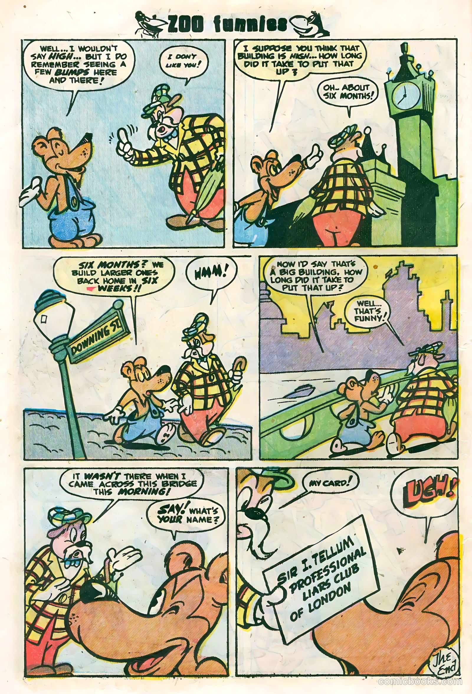 Zoo Funnies #2 (1953) — page 16 of 36