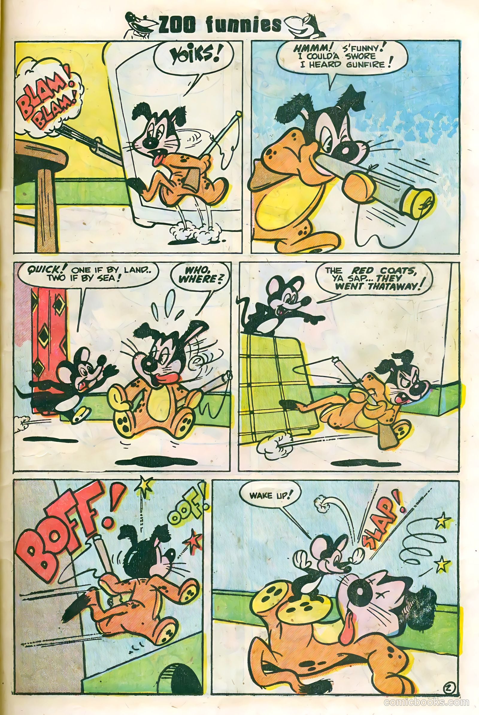 Zoo Funnies #2 (1953) — page 21 of 36