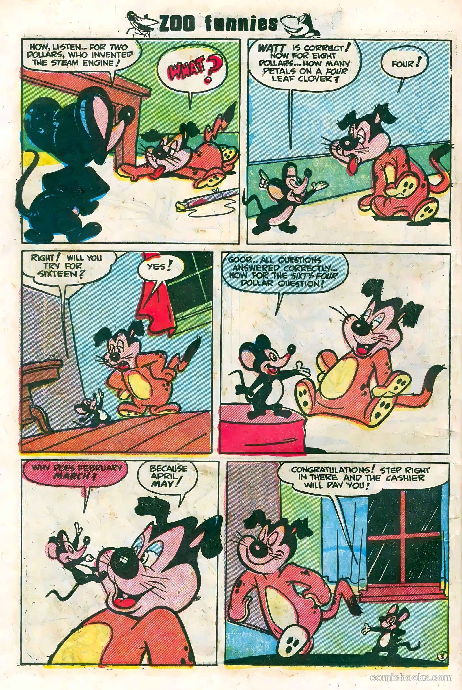 Zoo Funnies #2 (1953) — page 22 of 36