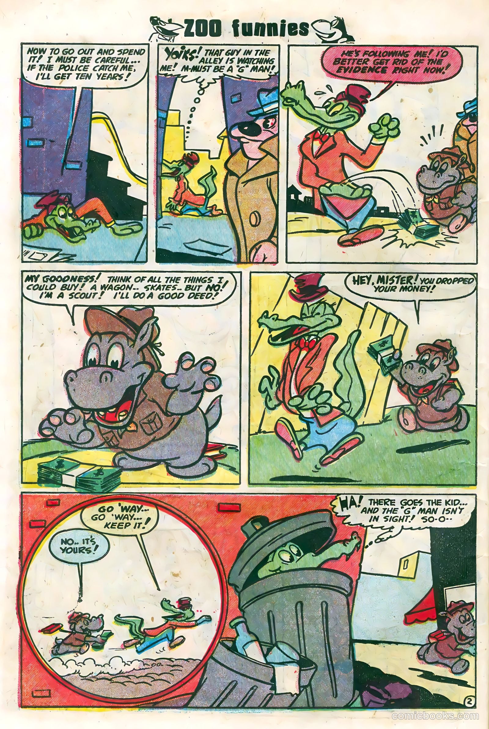 Zoo Funnies #2 (1953) — page 26 of 36
