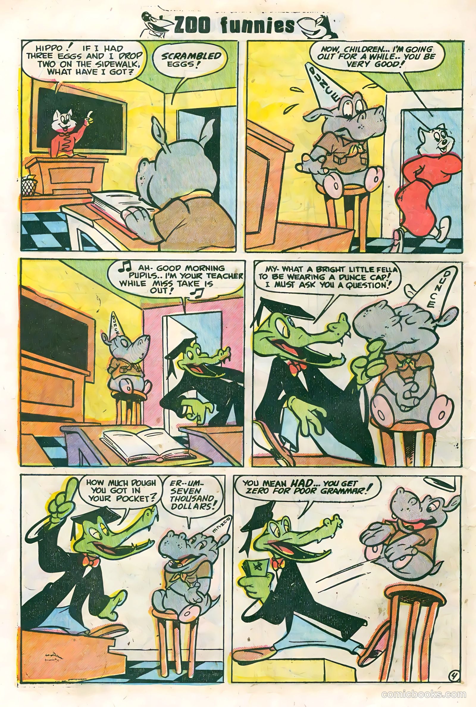 Zoo Funnies #2 (1953) — page 28 of 36