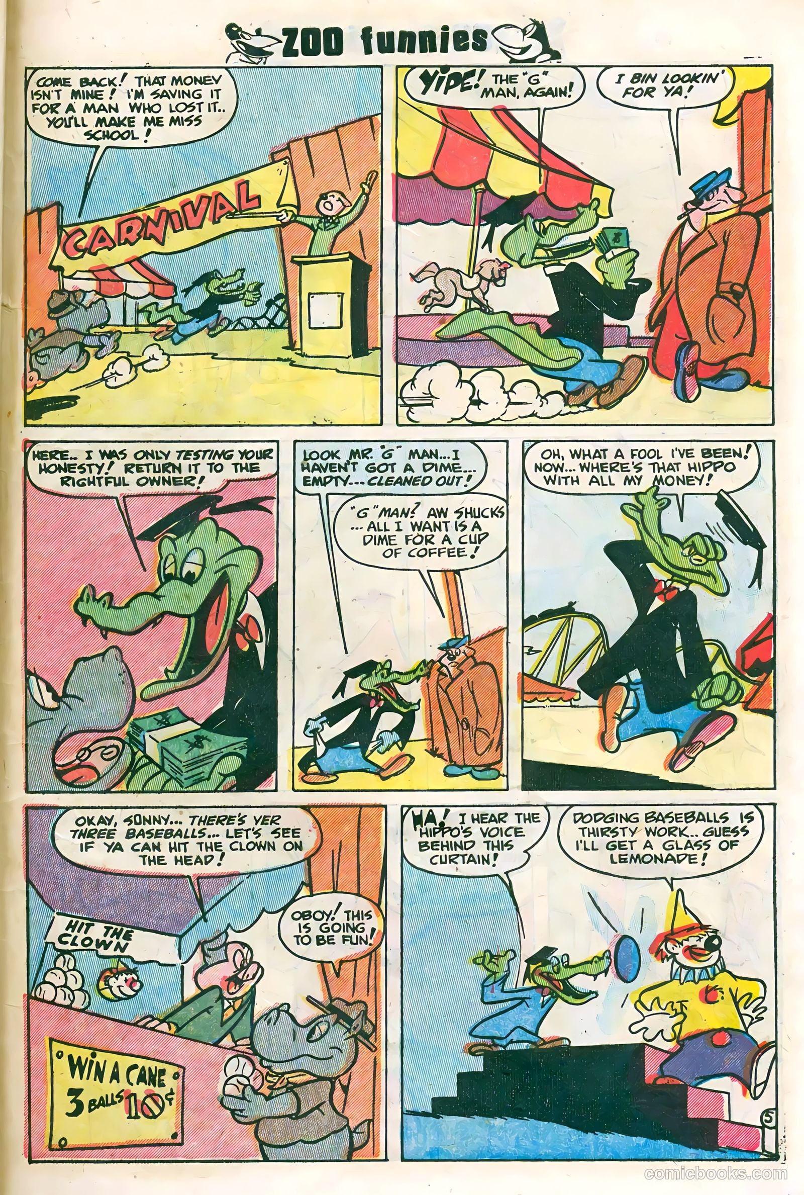 Zoo Funnies #2 (1953) — page 29 of 36