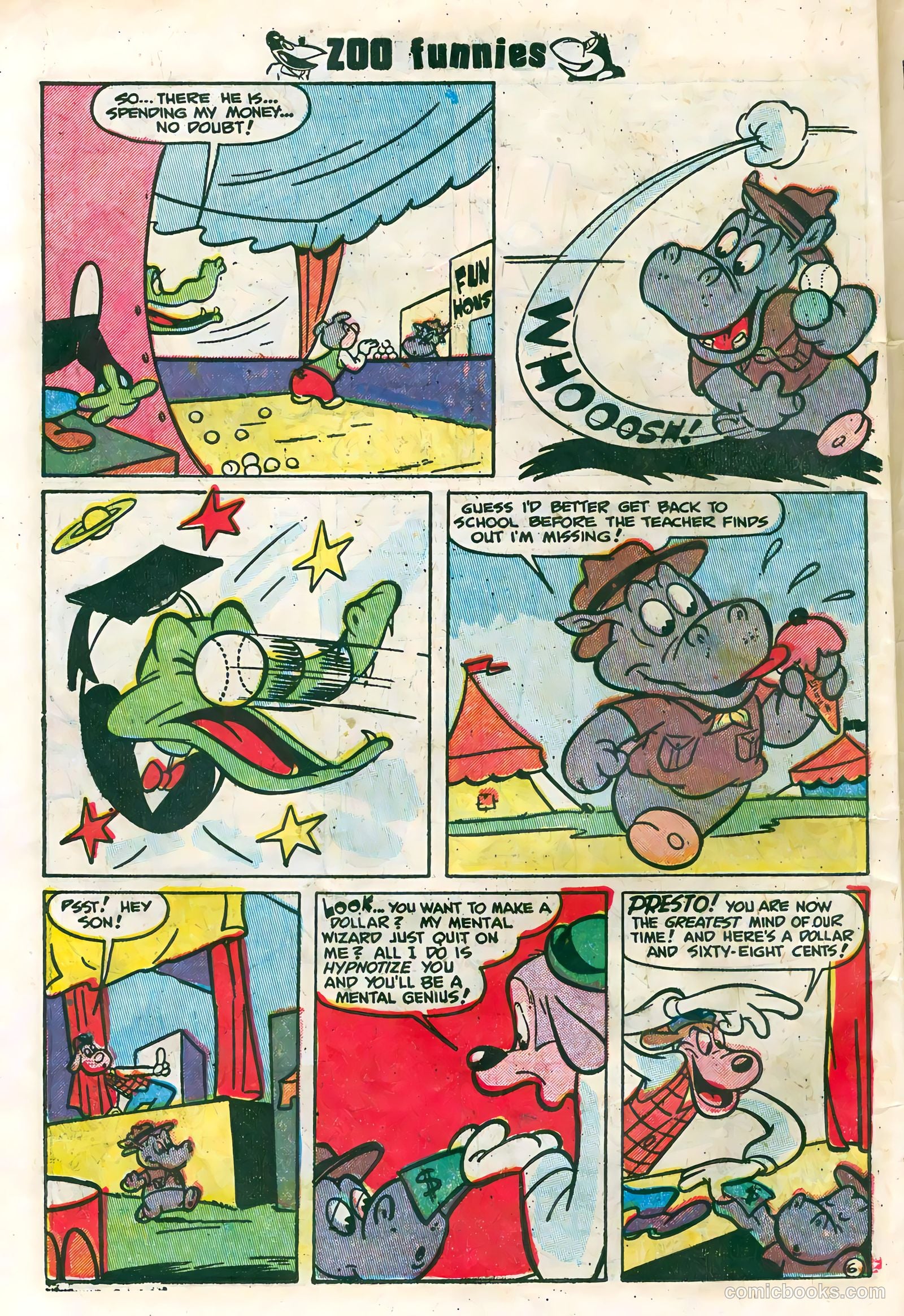Zoo Funnies #2 (1953) — page 30 of 36