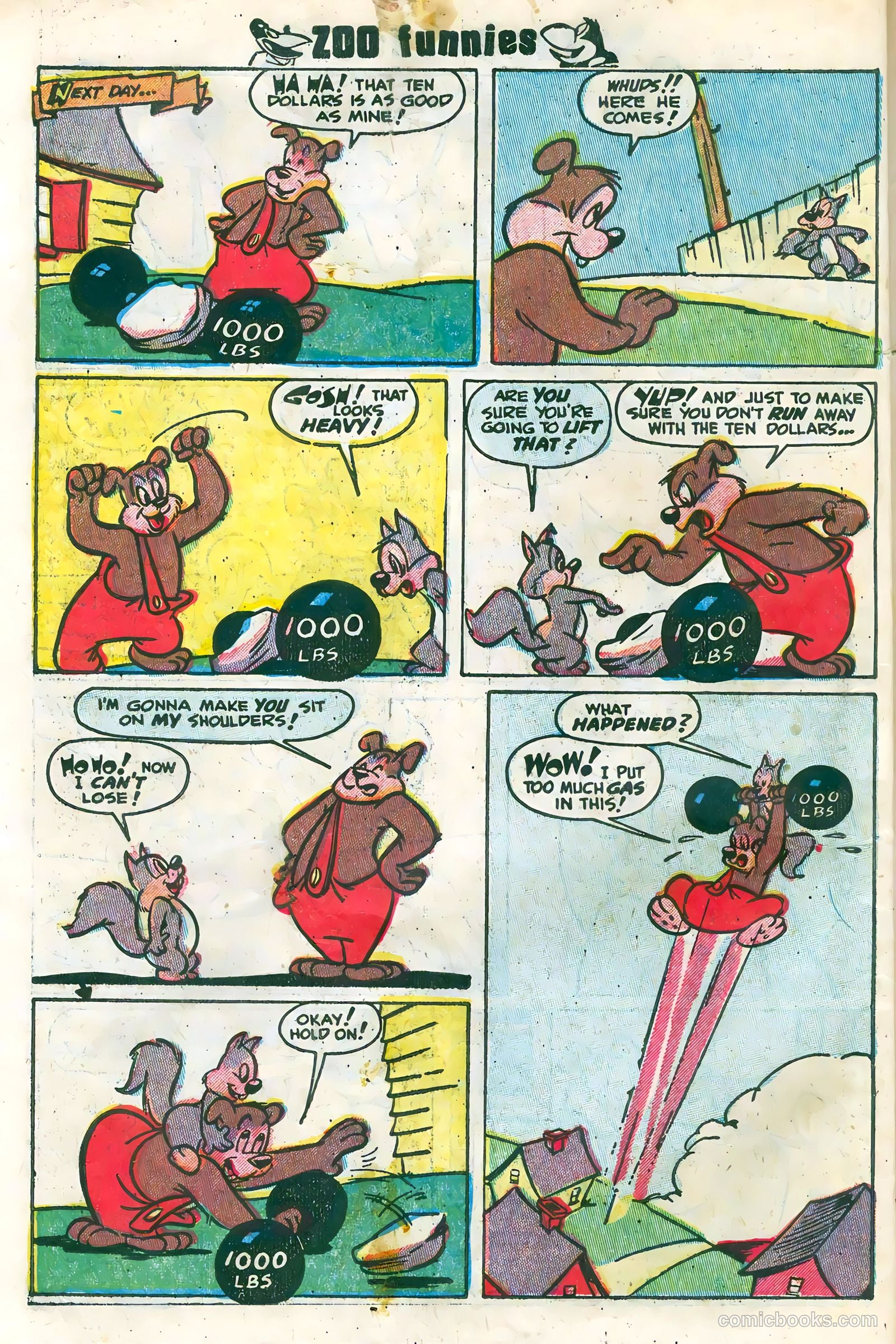 Zoo Funnies #2 (1953) — page 34 of 36