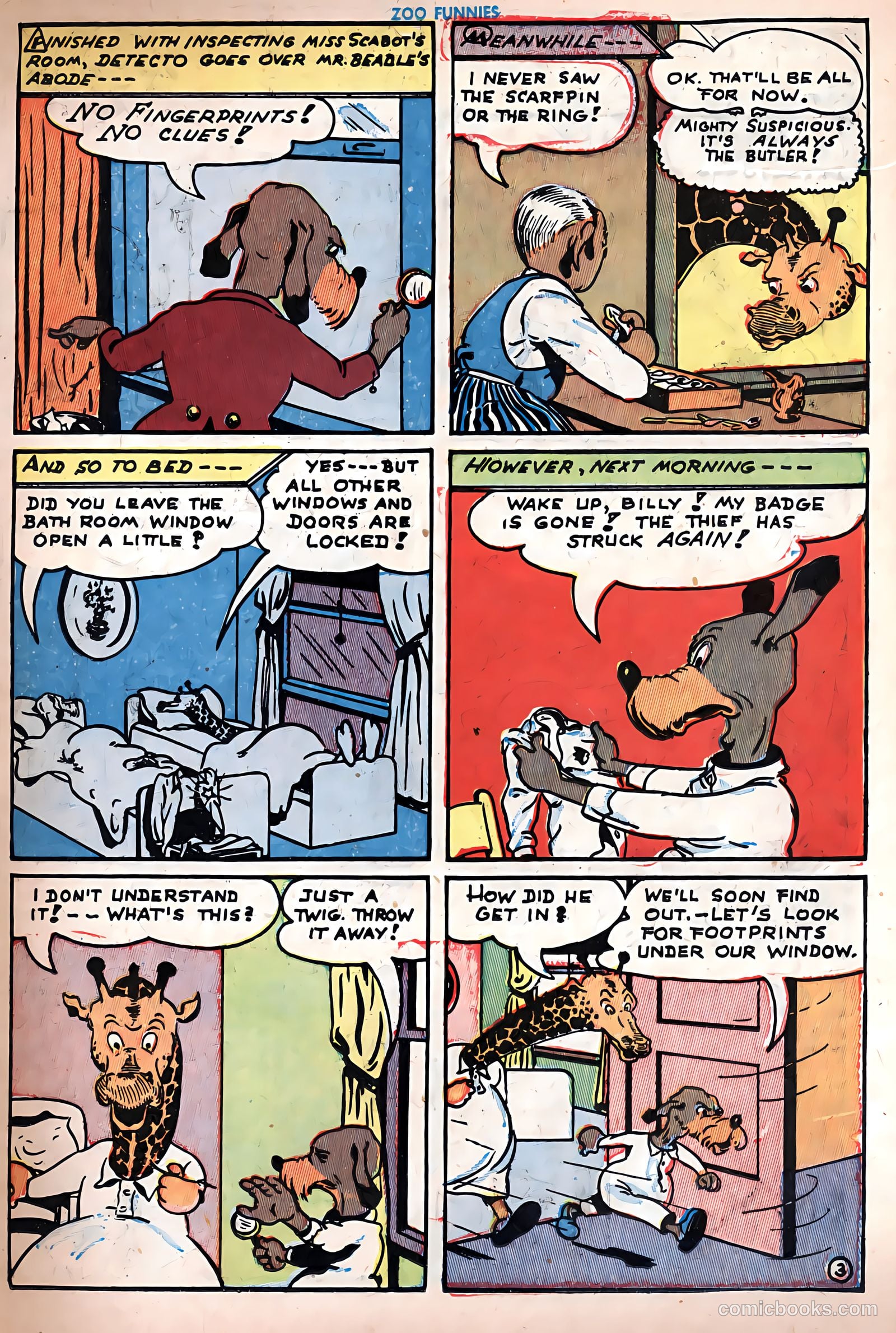 Zoo Funnies #2 (1945) — page 17 of 52