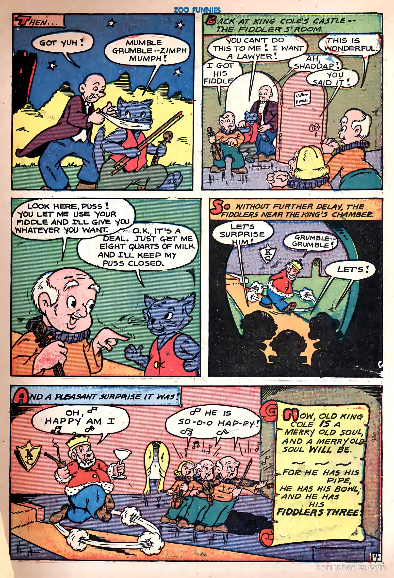 Zoo Funnies #2 (1945) — page 37 of 52