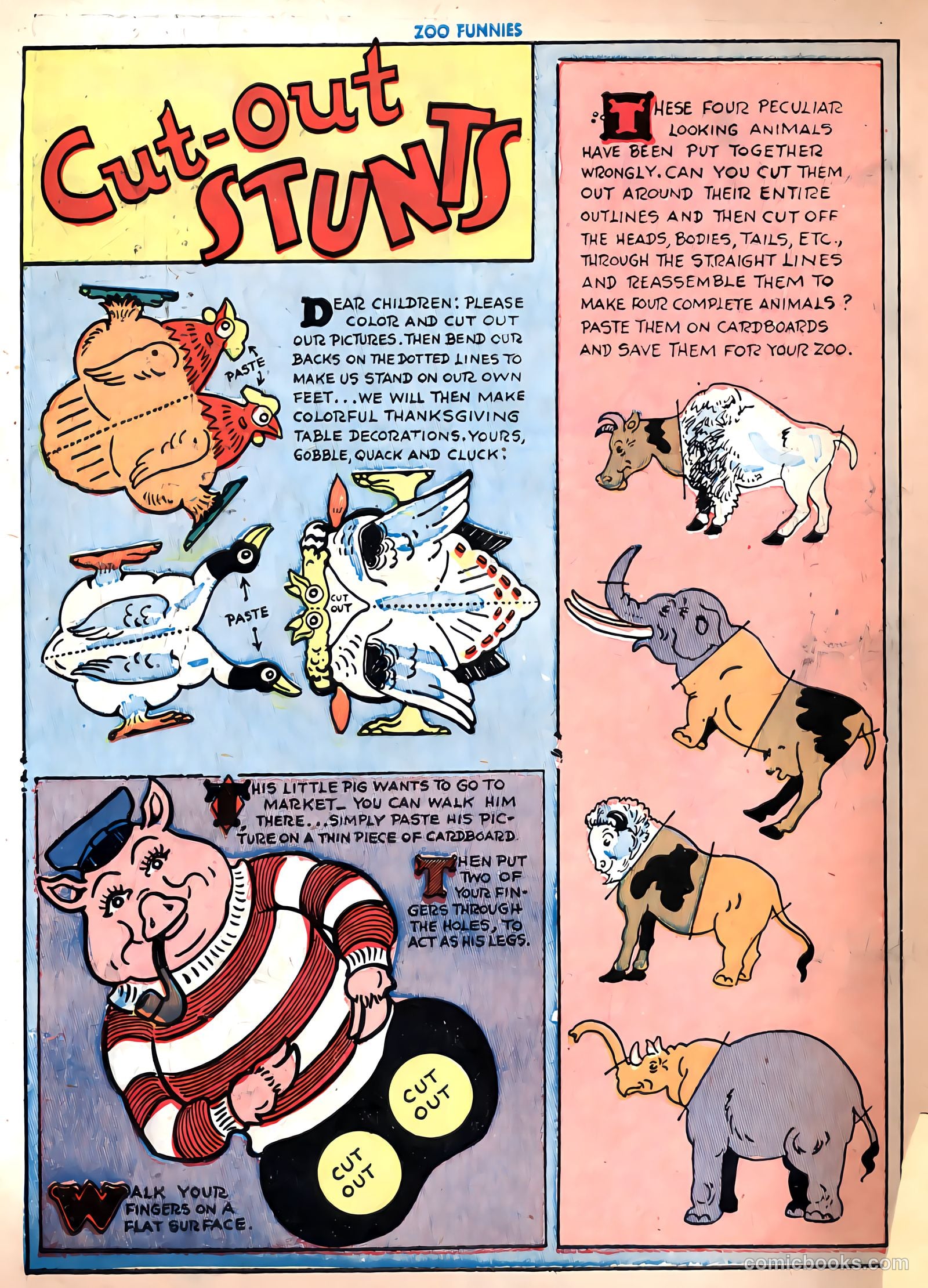 Zoo Funnies #2 (1945) — page 44 of 52