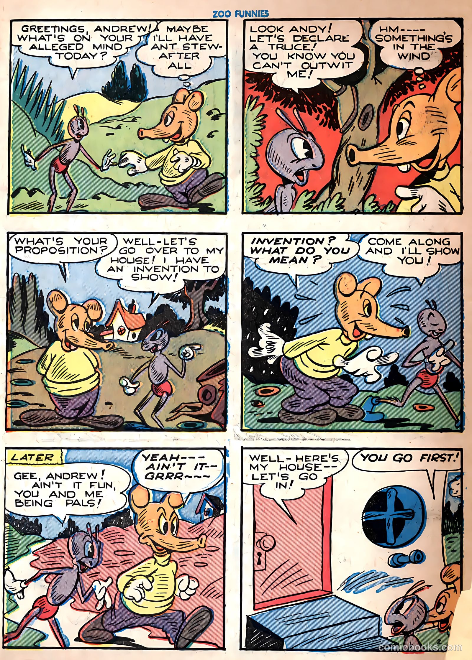Zoo Funnies #2 (1945) — page 46 of 52