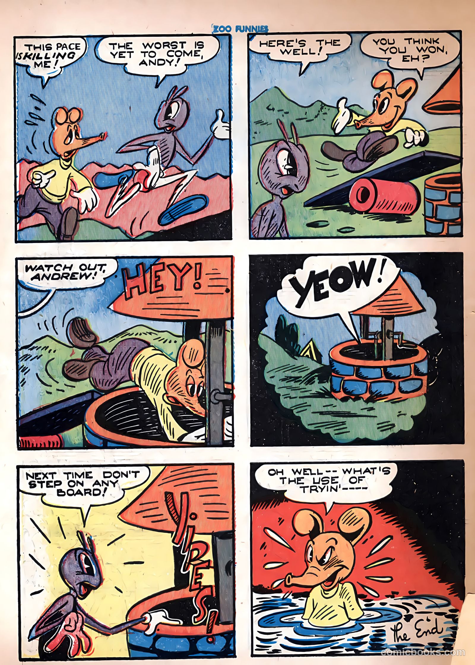 Zoo Funnies #2 (1945) — page 50 of 52