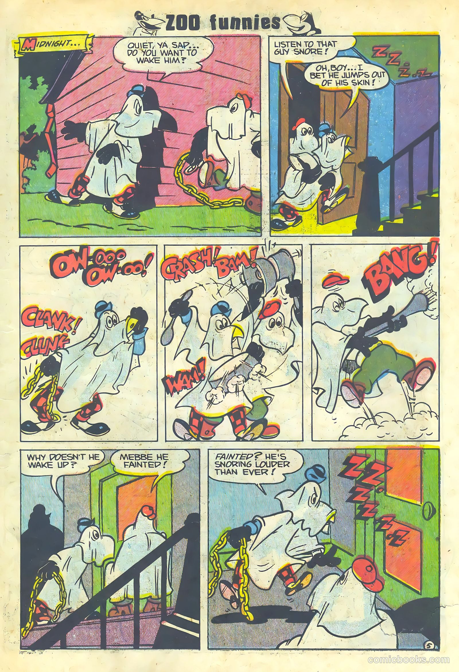 Zoo Funnies #3 (1953) — page 7 of 36