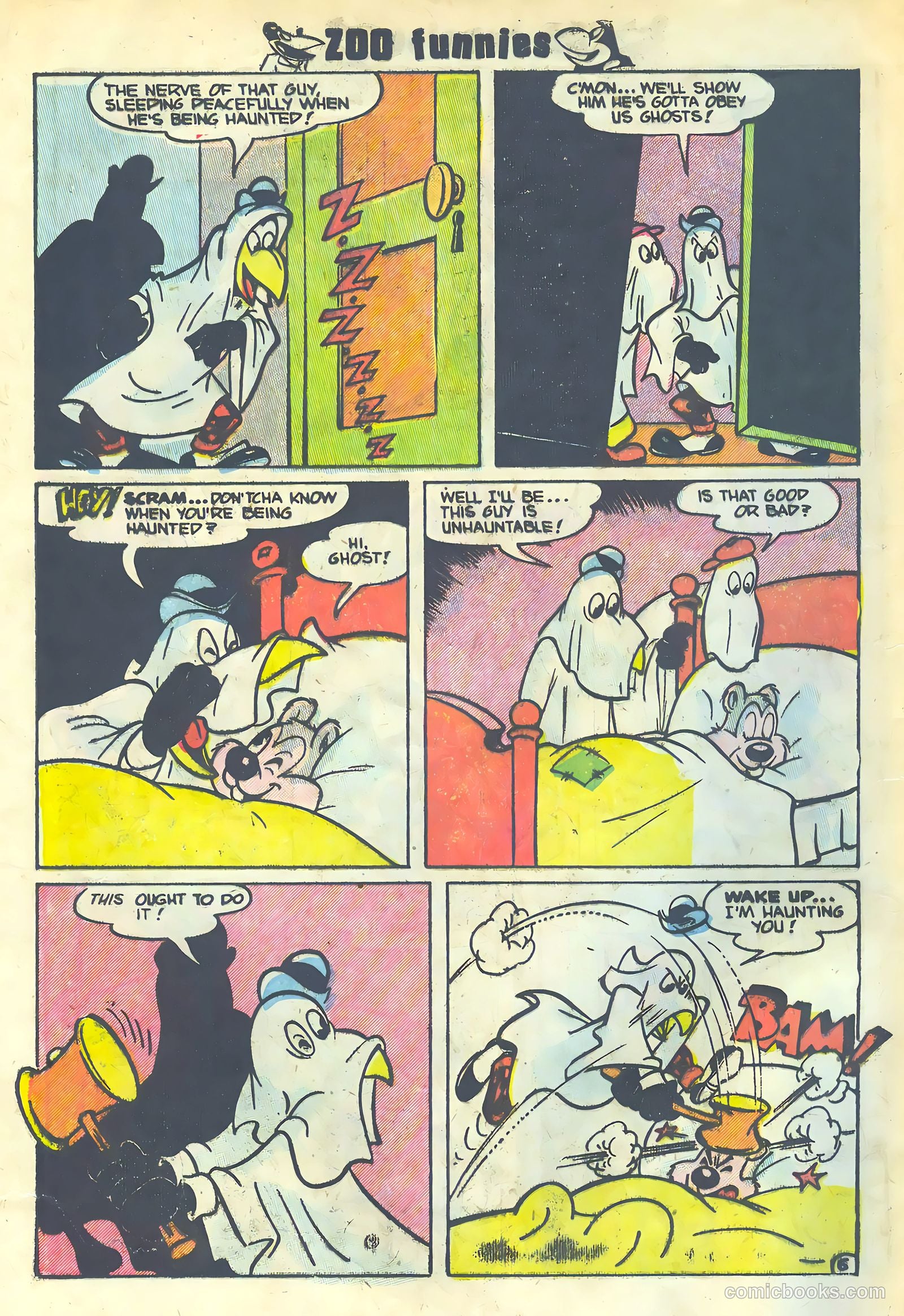 Zoo Funnies #3 (1953) — page 8 of 36