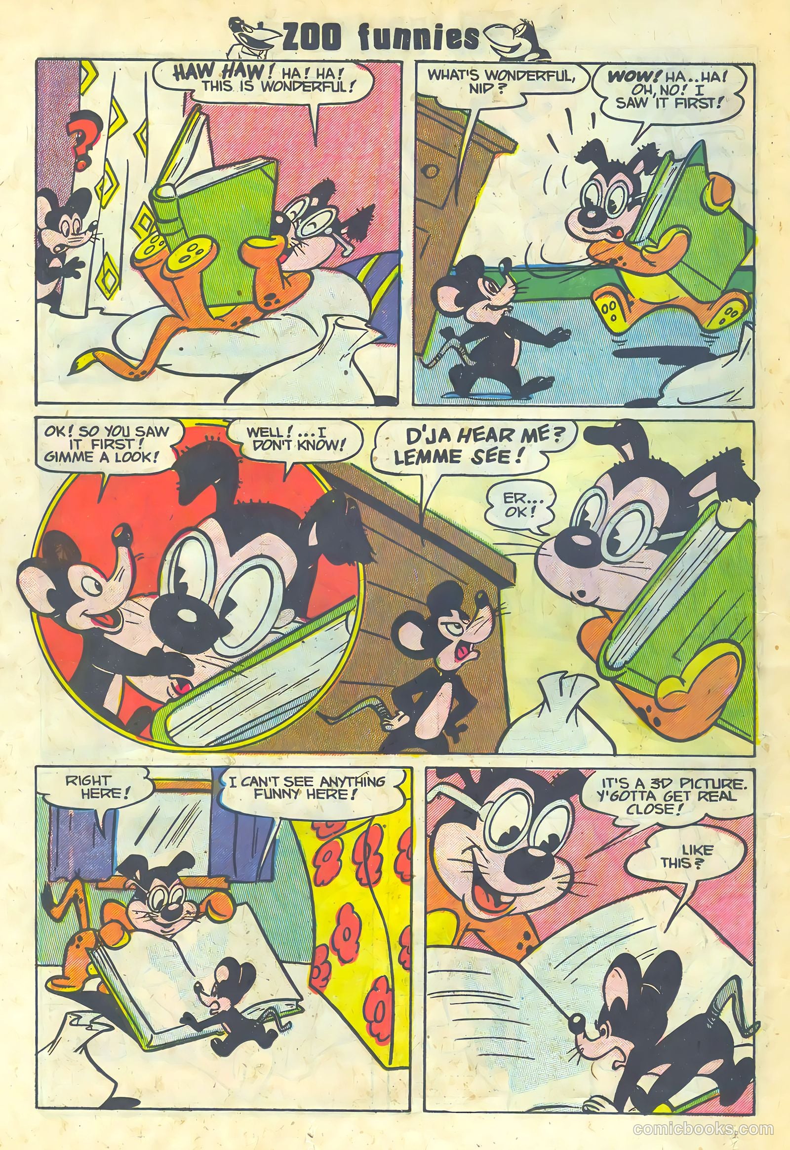 Zoo Funnies #3 (1953) — page 26 of 36