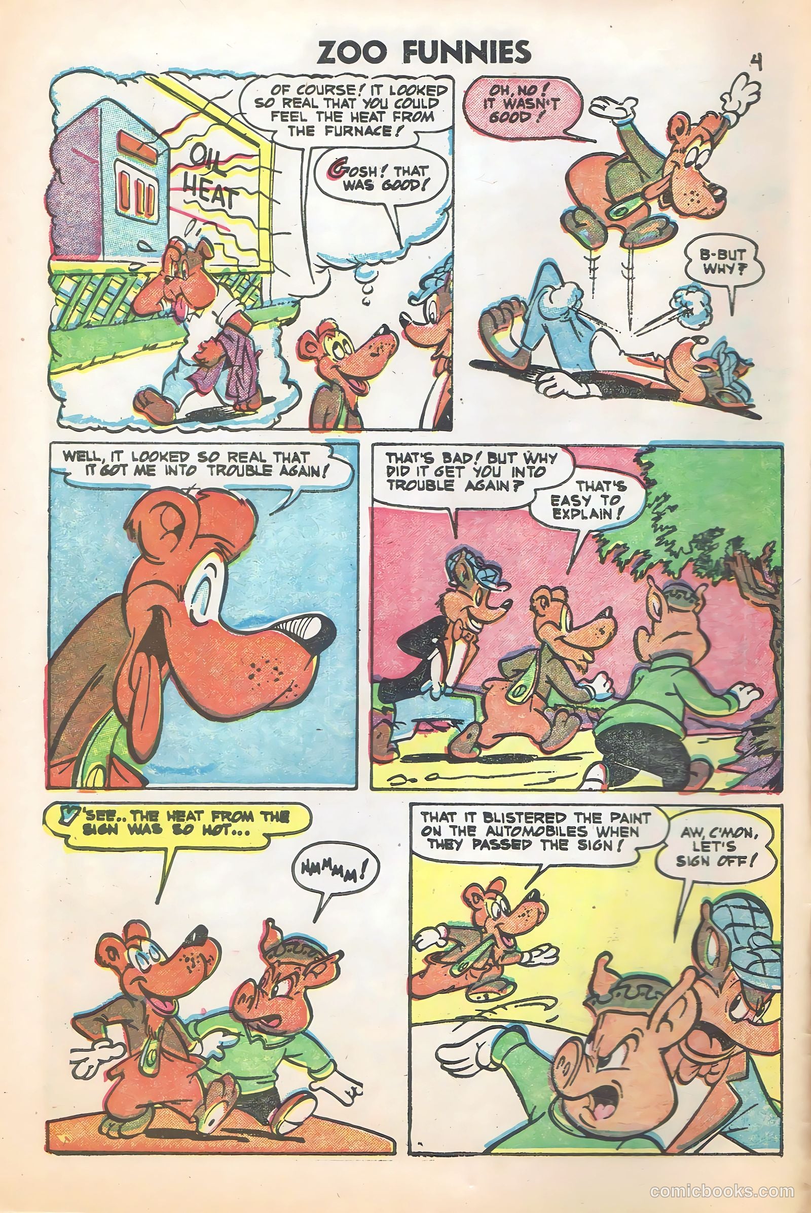 Zoo Funnies #4 (1946) — page 6 of 36