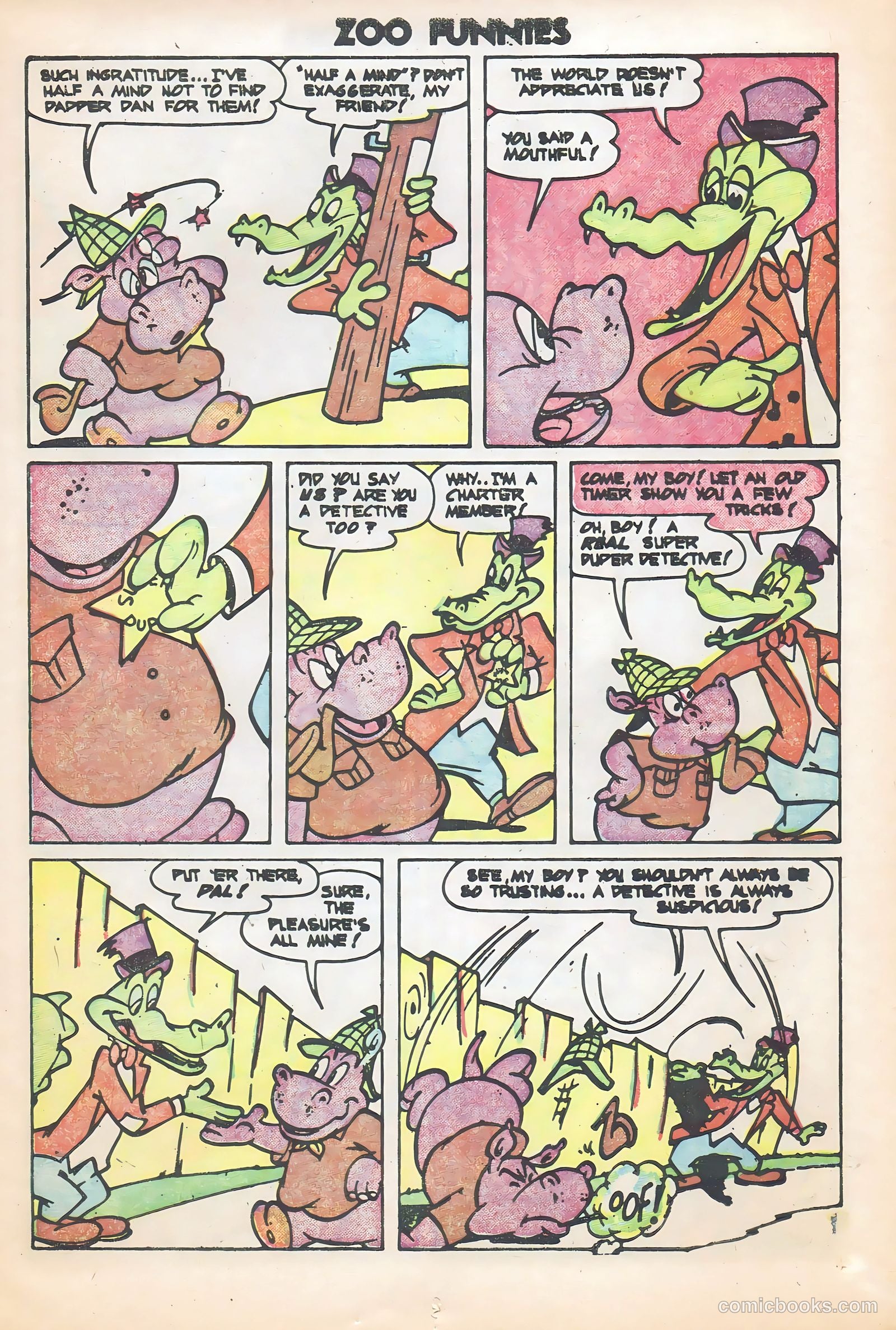 Zoo Funnies #4 (1946) — page 13 of 36