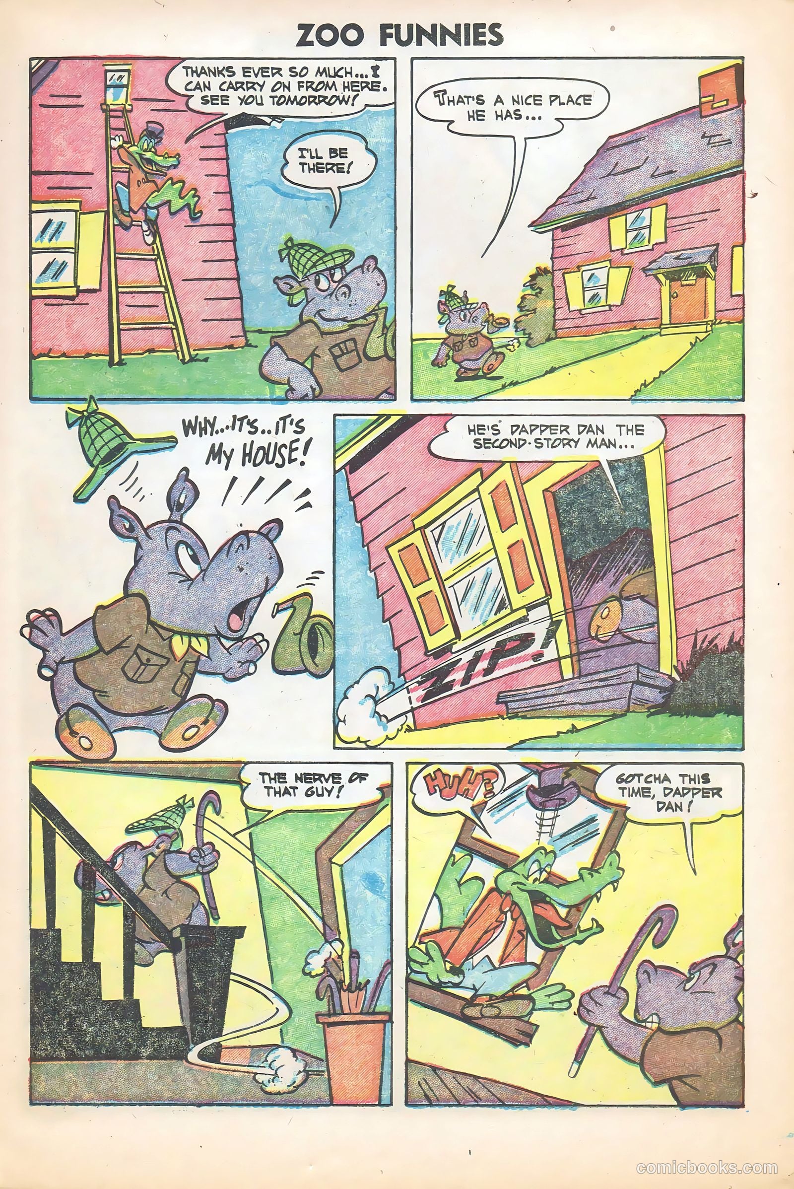 Zoo Funnies #4 (1946) — page 15 of 36