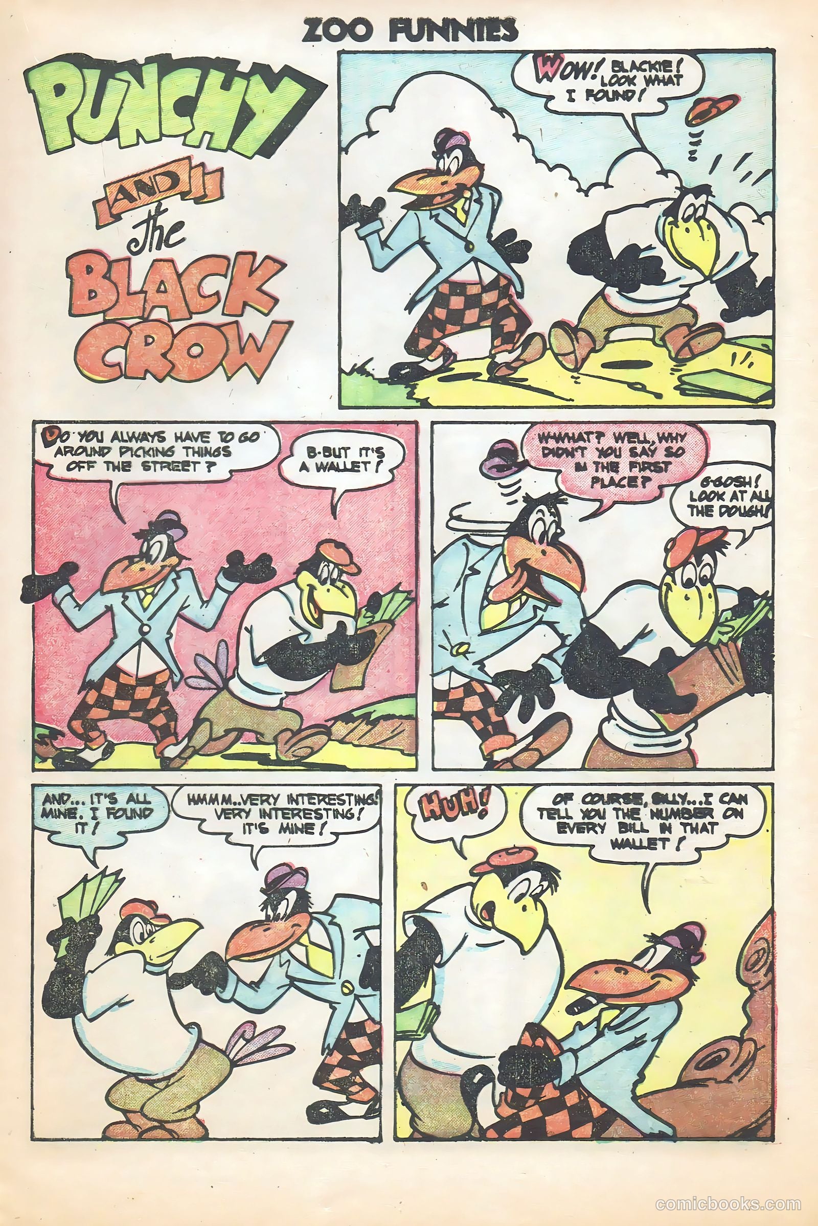 Zoo Funnies #4 (1946) — page 17 of 36