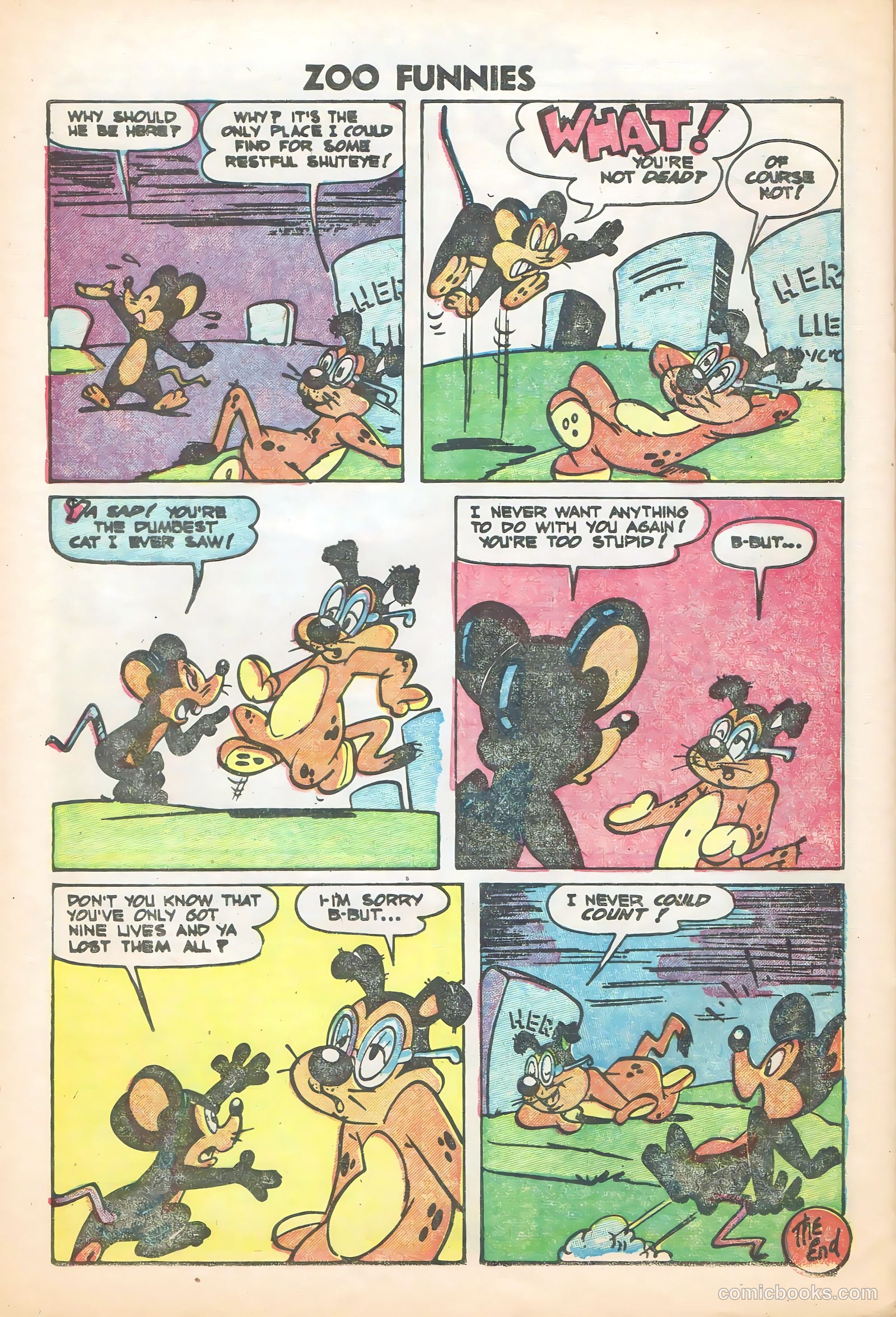 Zoo Funnies #4 (1946) — page 28 of 36