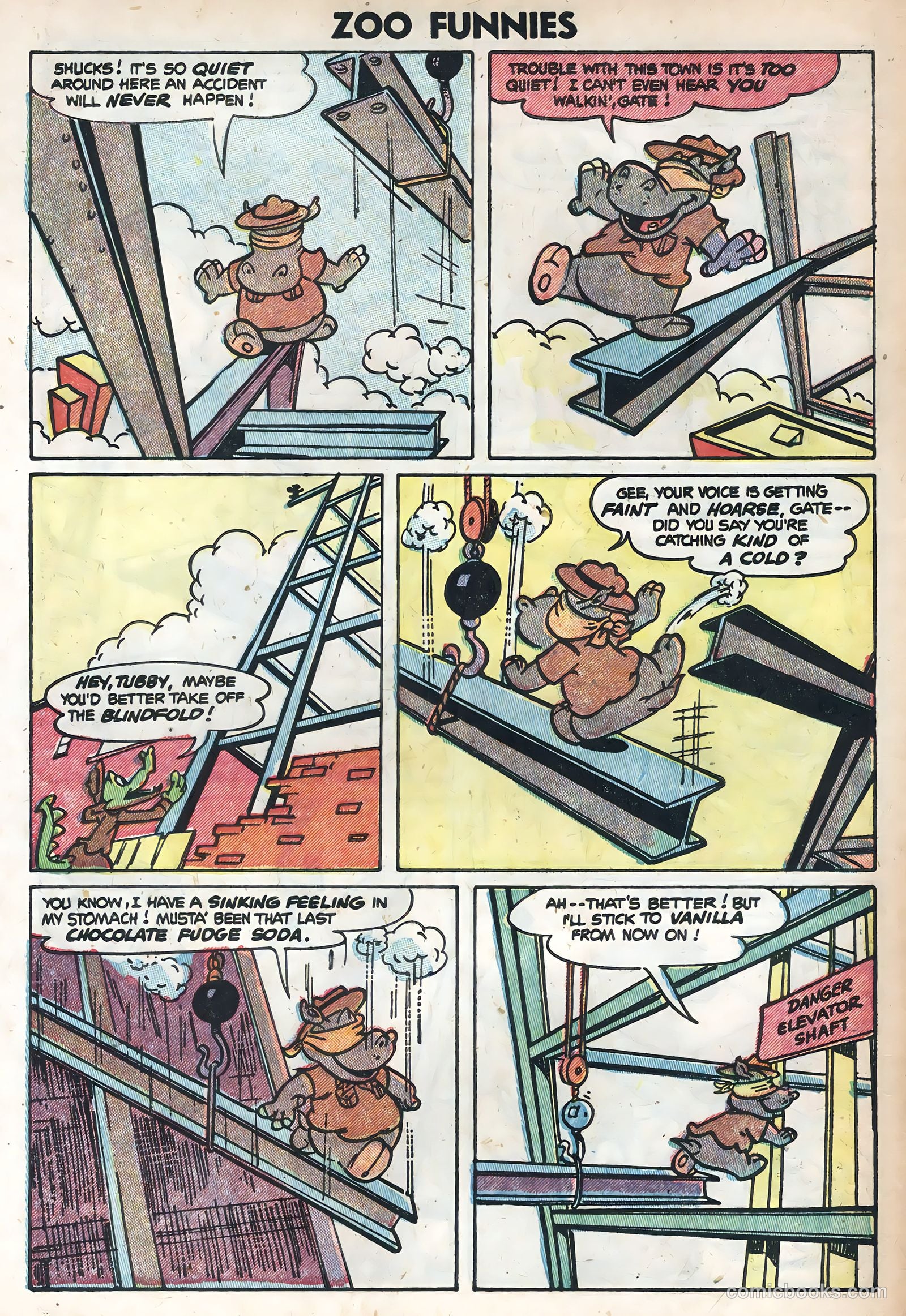 Zoo Funnies #5 (1946) — page 6 of 36