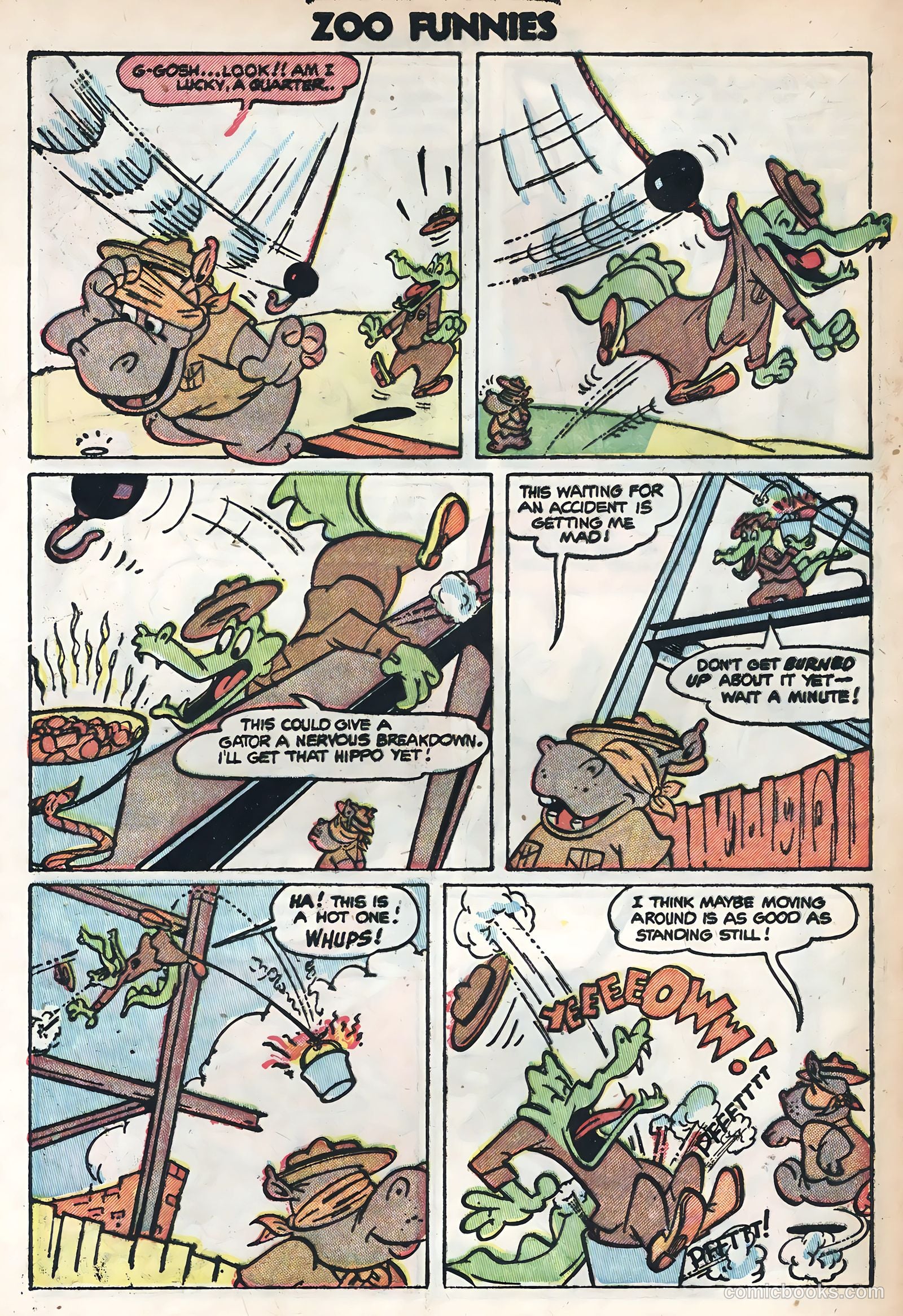 Zoo Funnies #5 (1946) — page 8 of 36