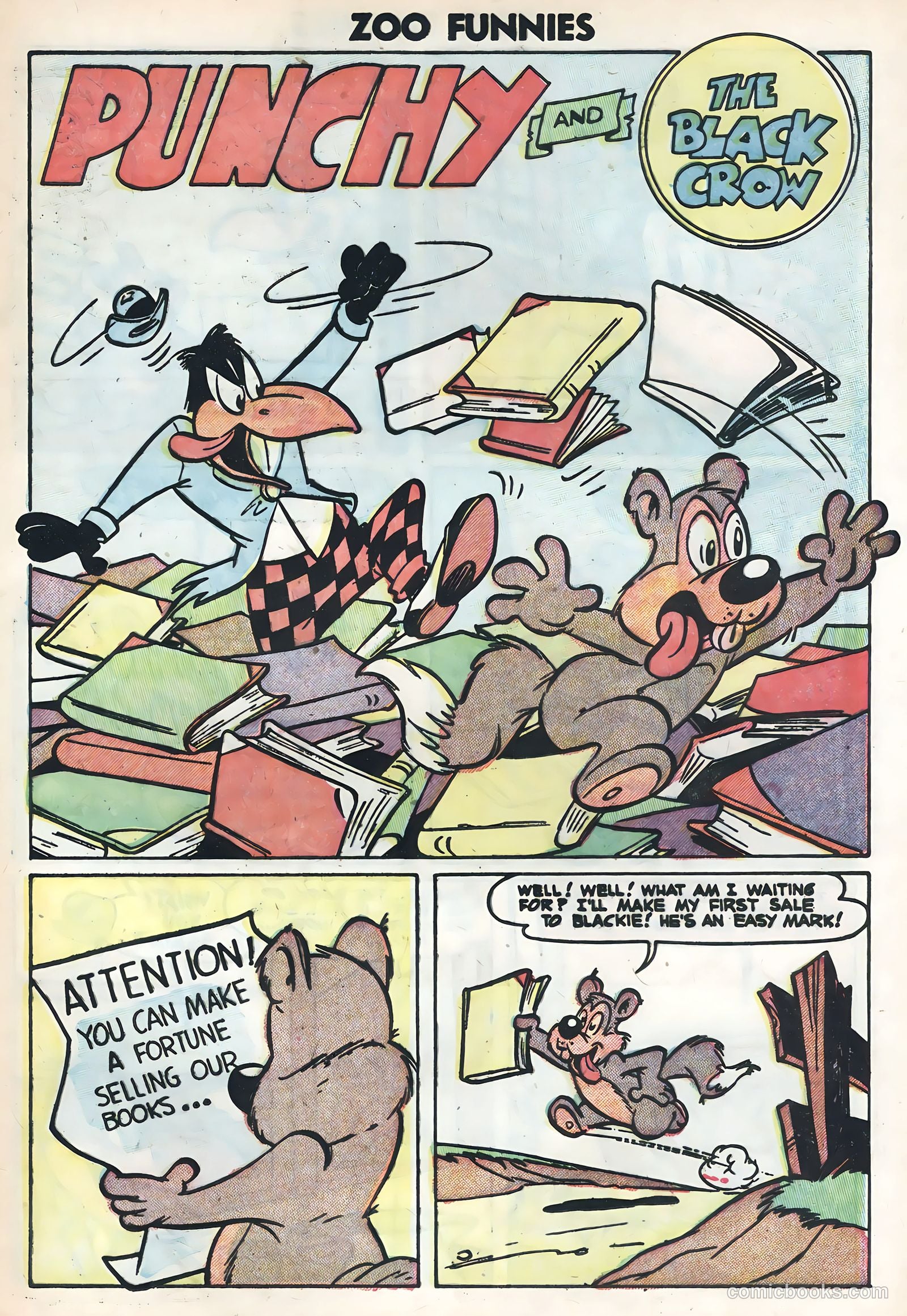 Zoo Funnies #5 (1946) — page 21 of 36