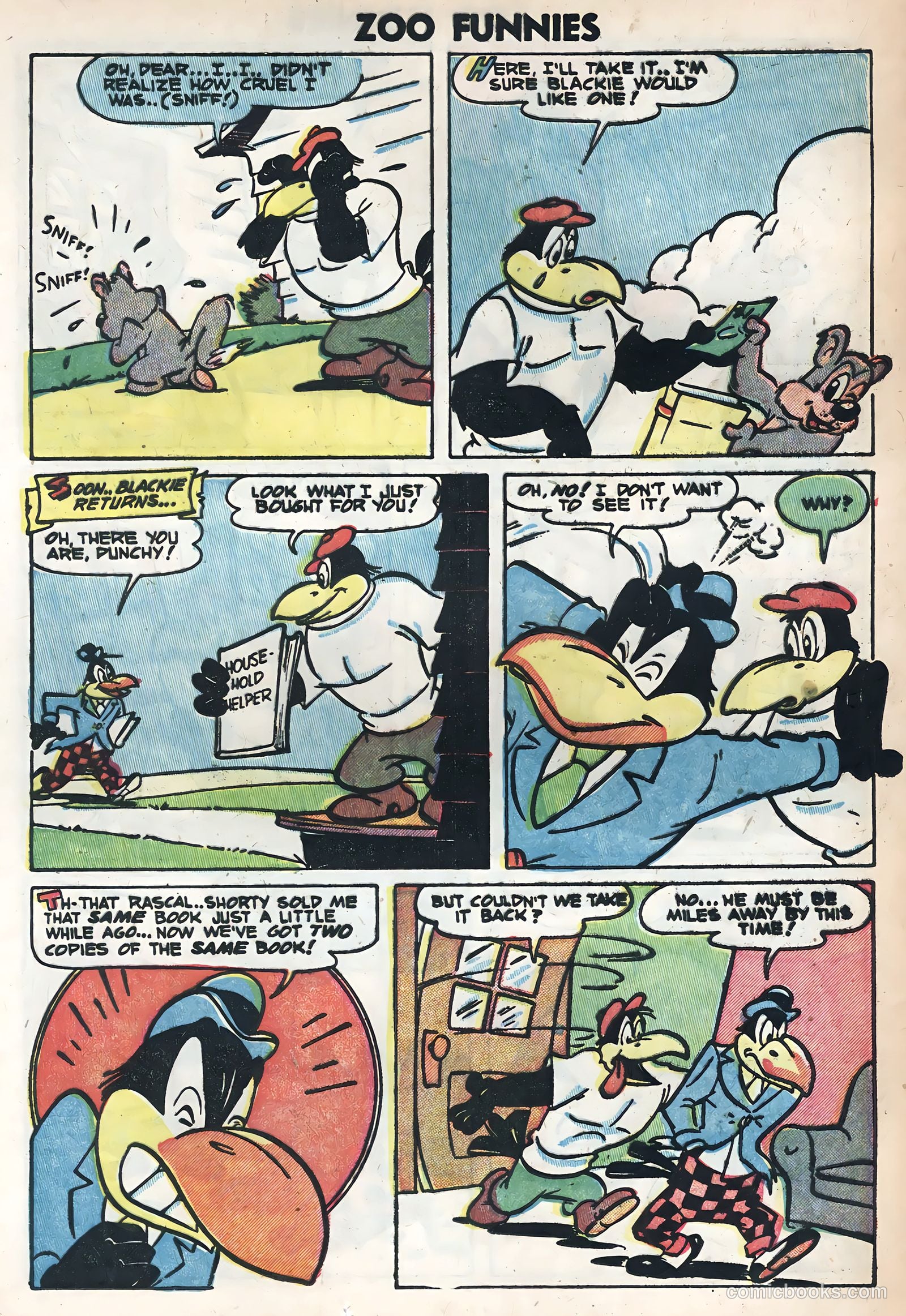 Zoo Funnies #5 (1946) — page 24 of 36