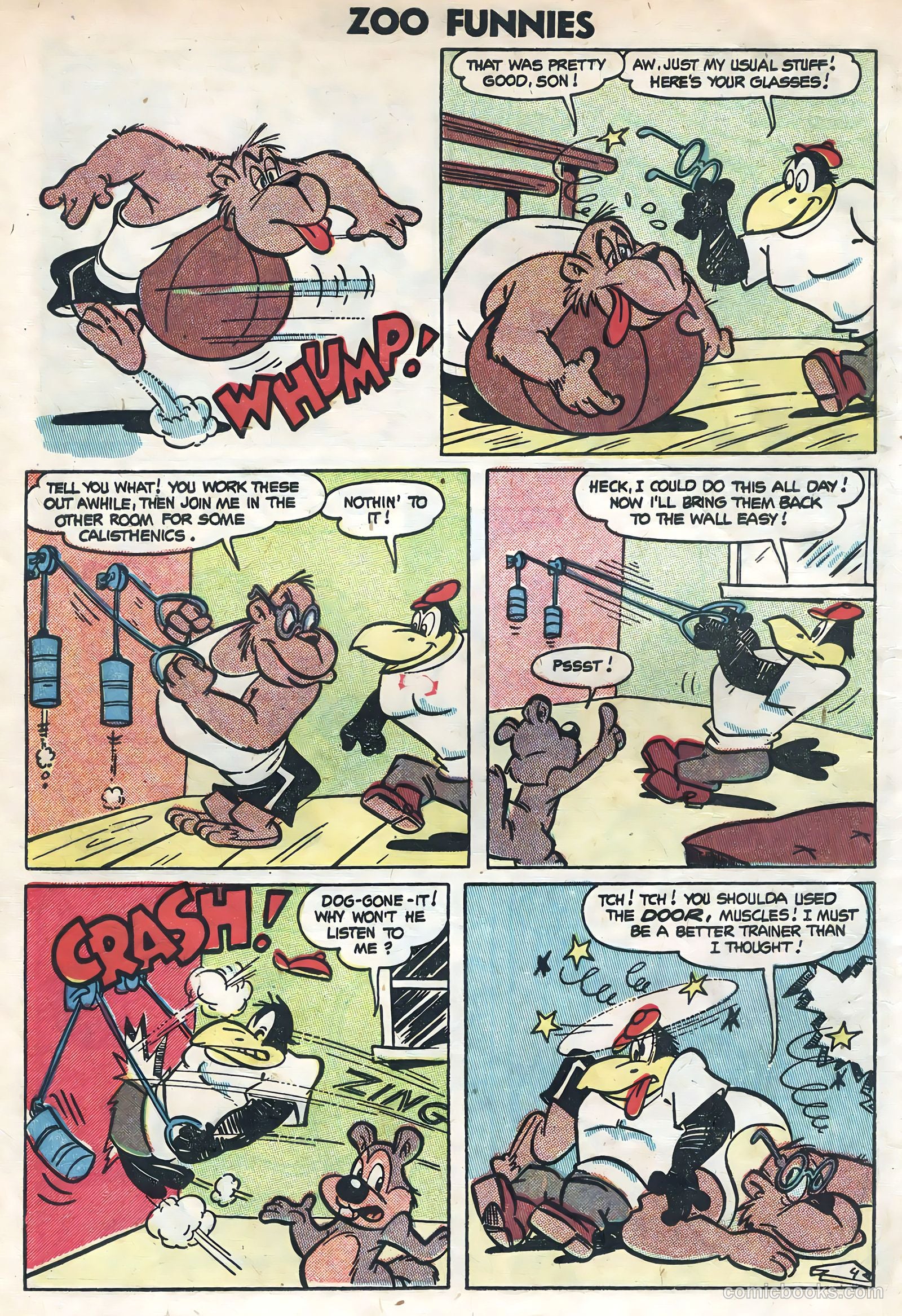 Zoo Funnies #6 (1946) — page 6 of 36