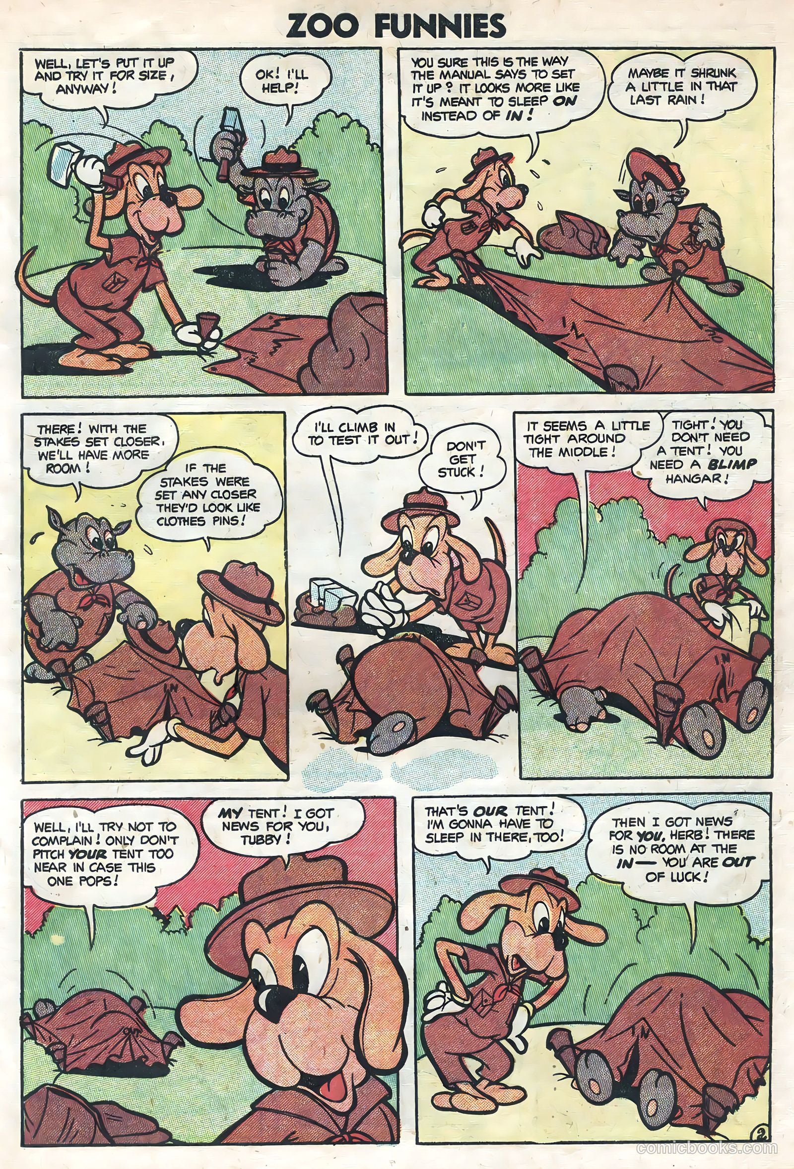 Zoo Funnies #6 (1946) — page 11 of 36