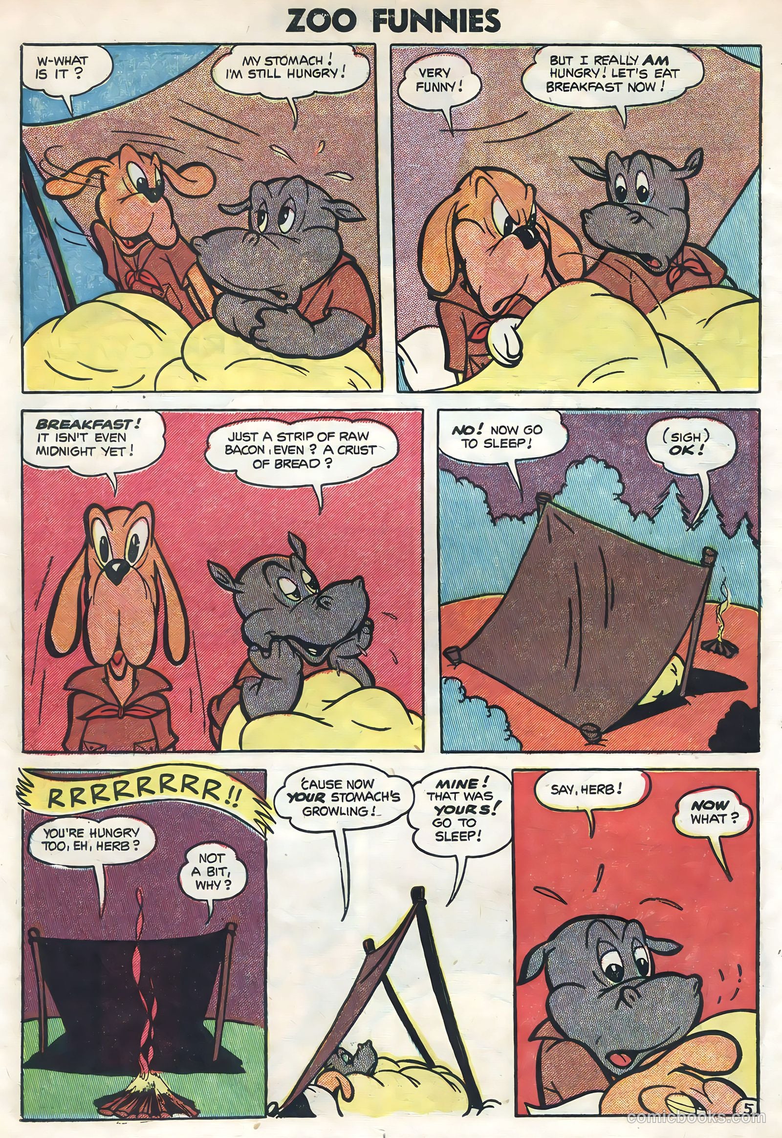 Zoo Funnies #6 (1946) — page 14 of 36