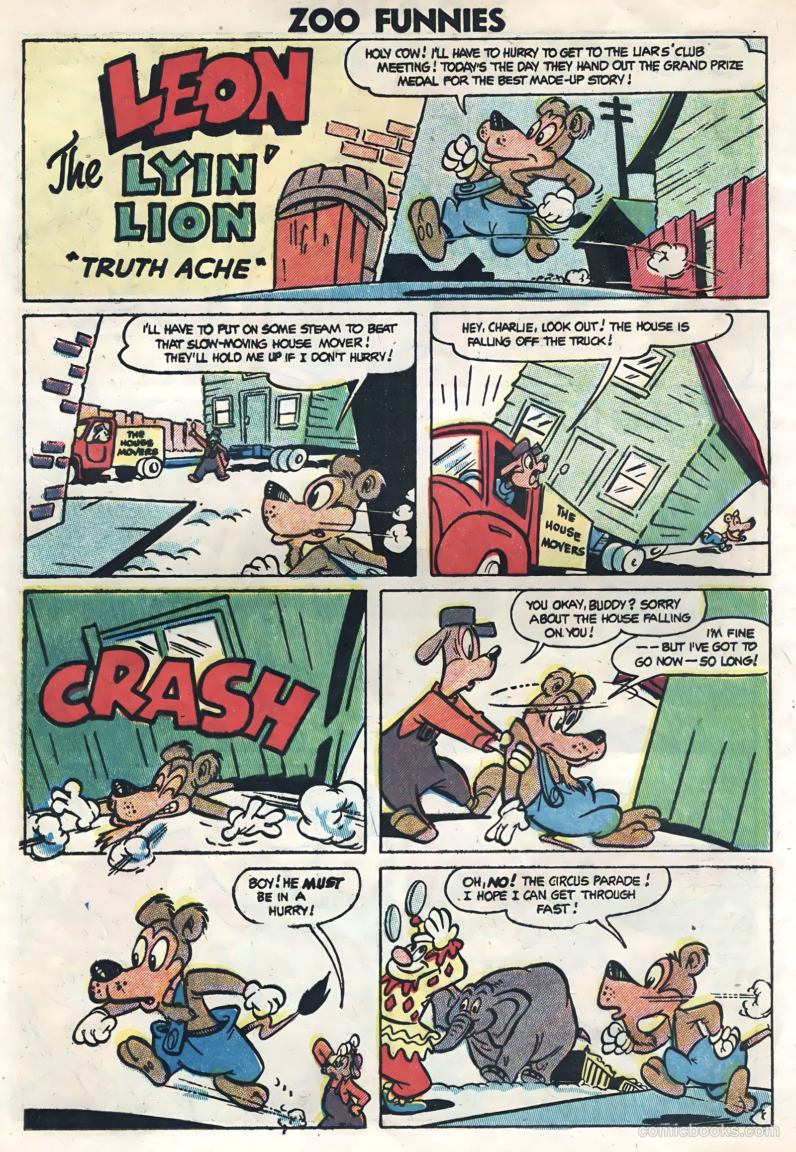 Zoo Funnies #6 (1946) — page 16 of 36