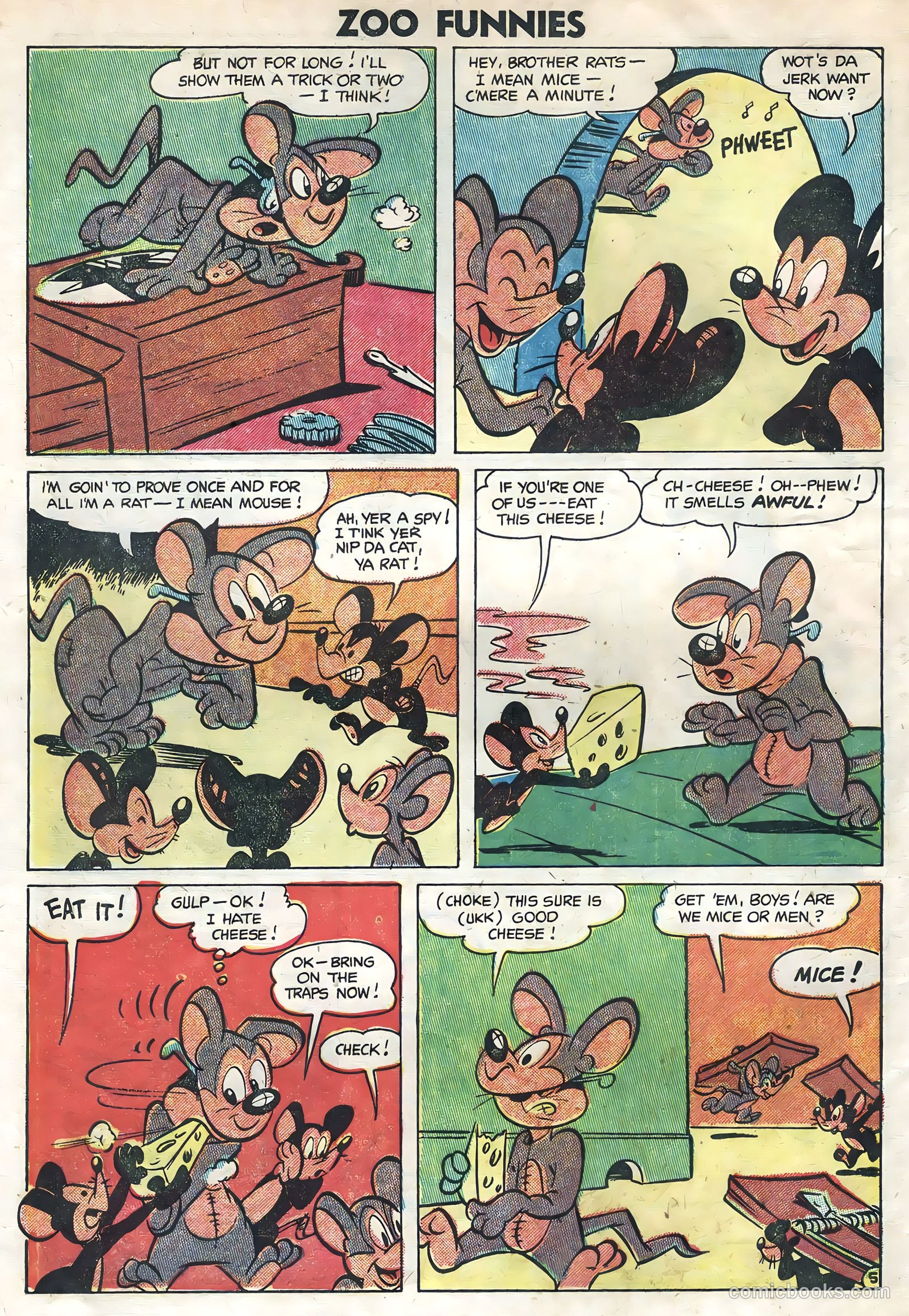 Zoo Funnies #6 (1946) — page 30 of 36