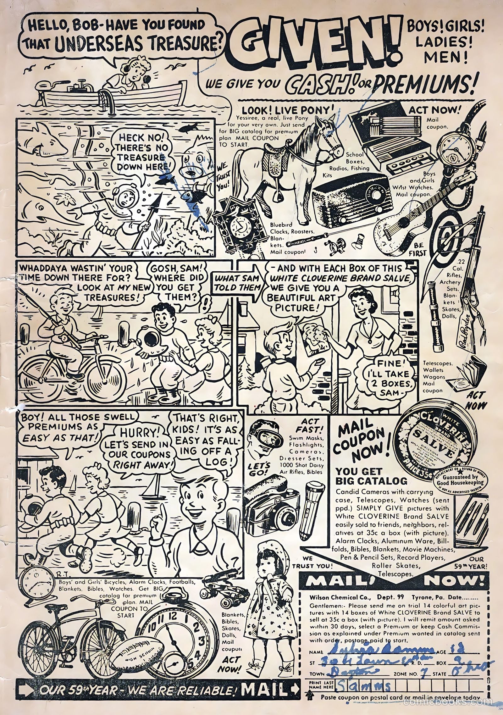 Zoo Funnies #6 (1946) — page 35 of 36