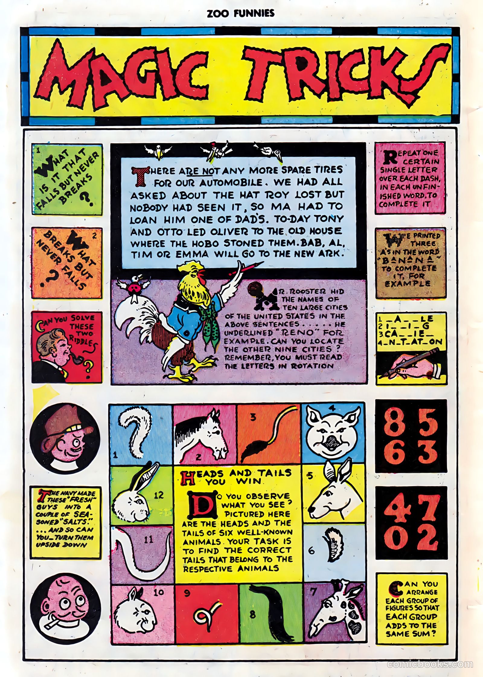 Zoo Funnies #7 (1946) — page 16 of 52