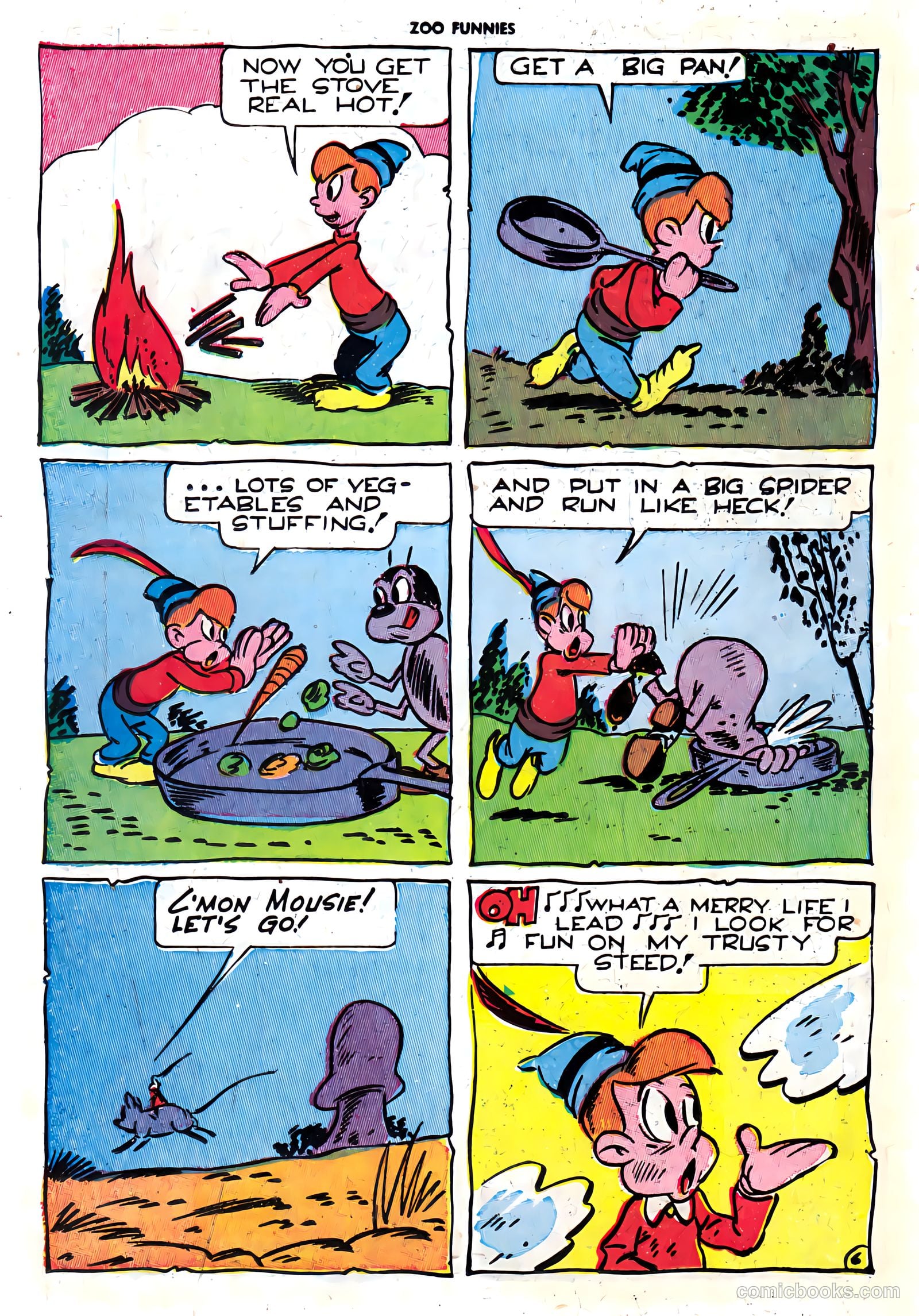 Zoo Funnies #7 (1946) — page 22 of 52