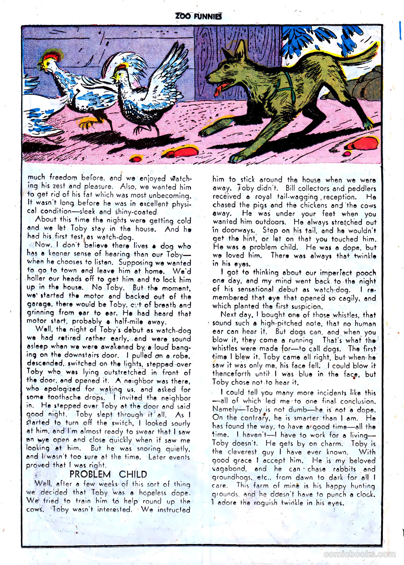 Zoo Funnies #7 (1946) — page 30 of 52