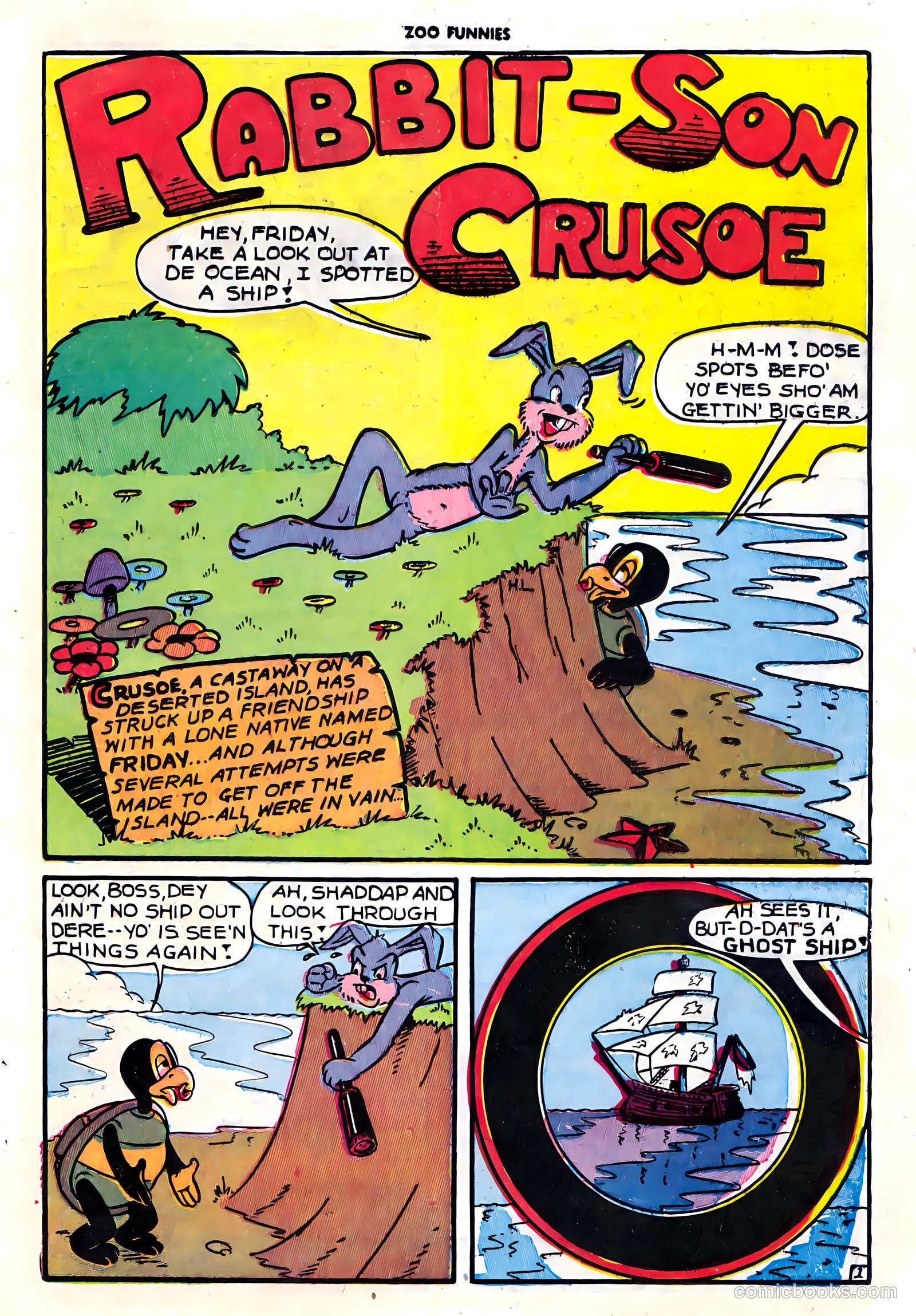 Zoo Funnies #7 (1946) — page 31 of 52