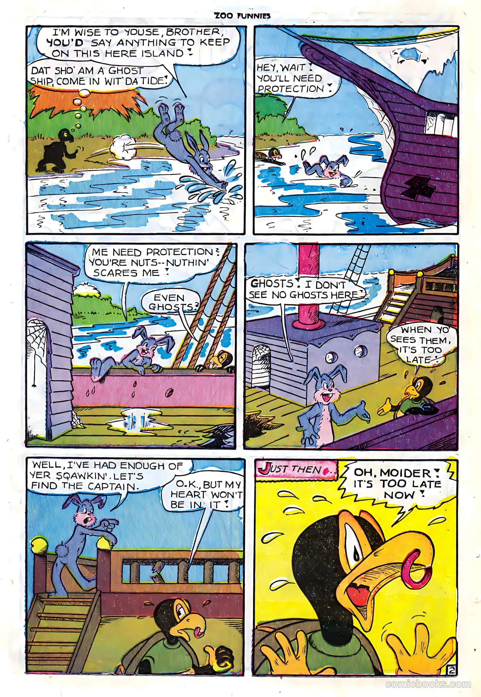 Zoo Funnies #7 (1946) — page 32 of 52