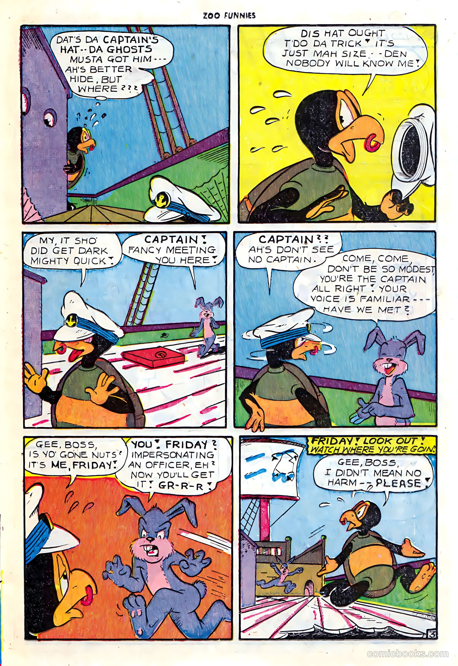 Zoo Funnies #7 (1946) — page 33 of 52