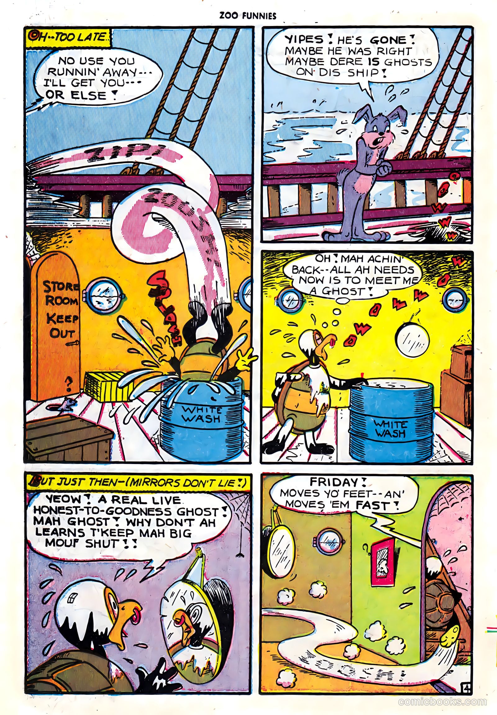 Zoo Funnies #7 (1946) — page 34 of 52
