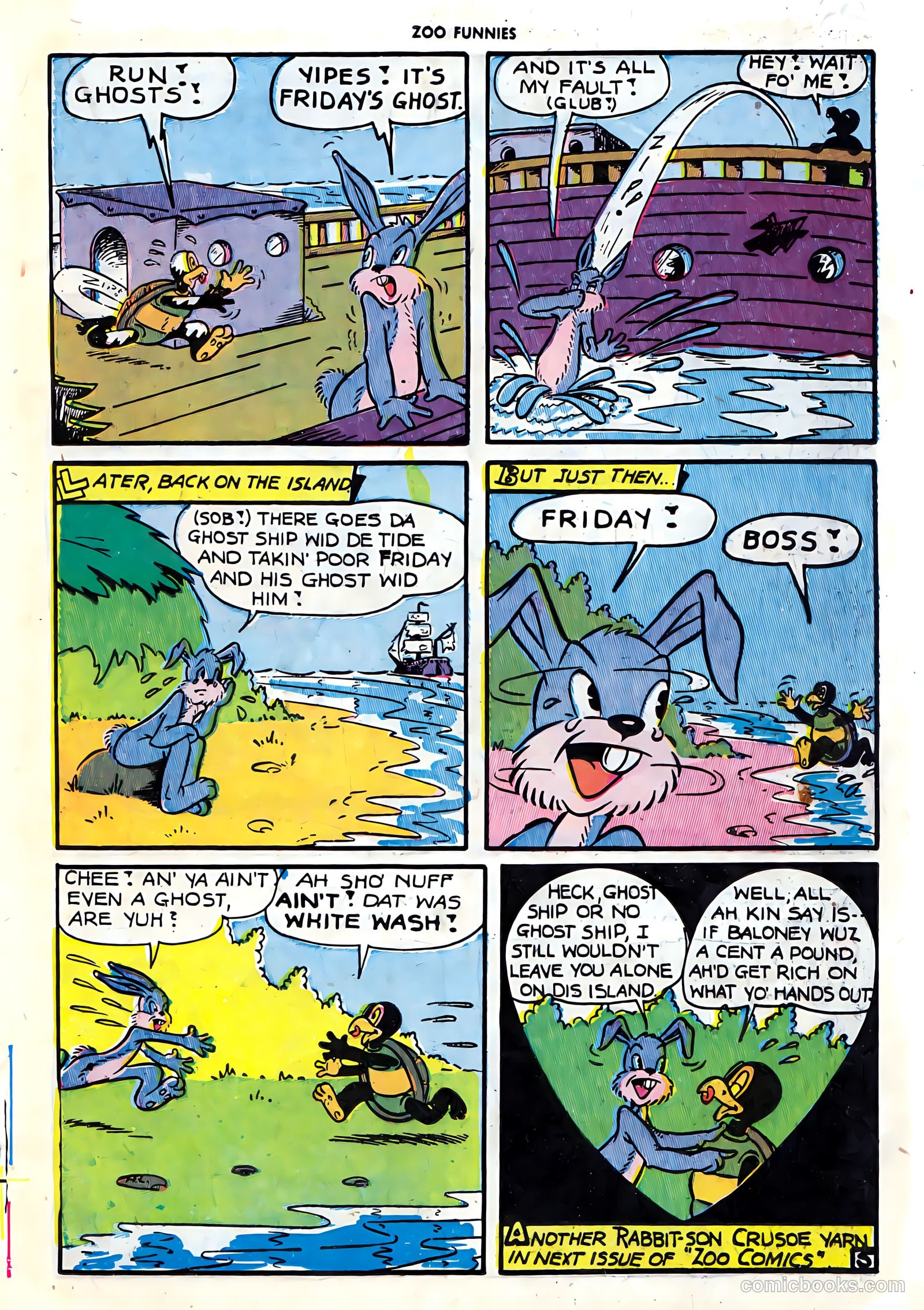 Zoo Funnies #7 (1946) — page 35 of 52