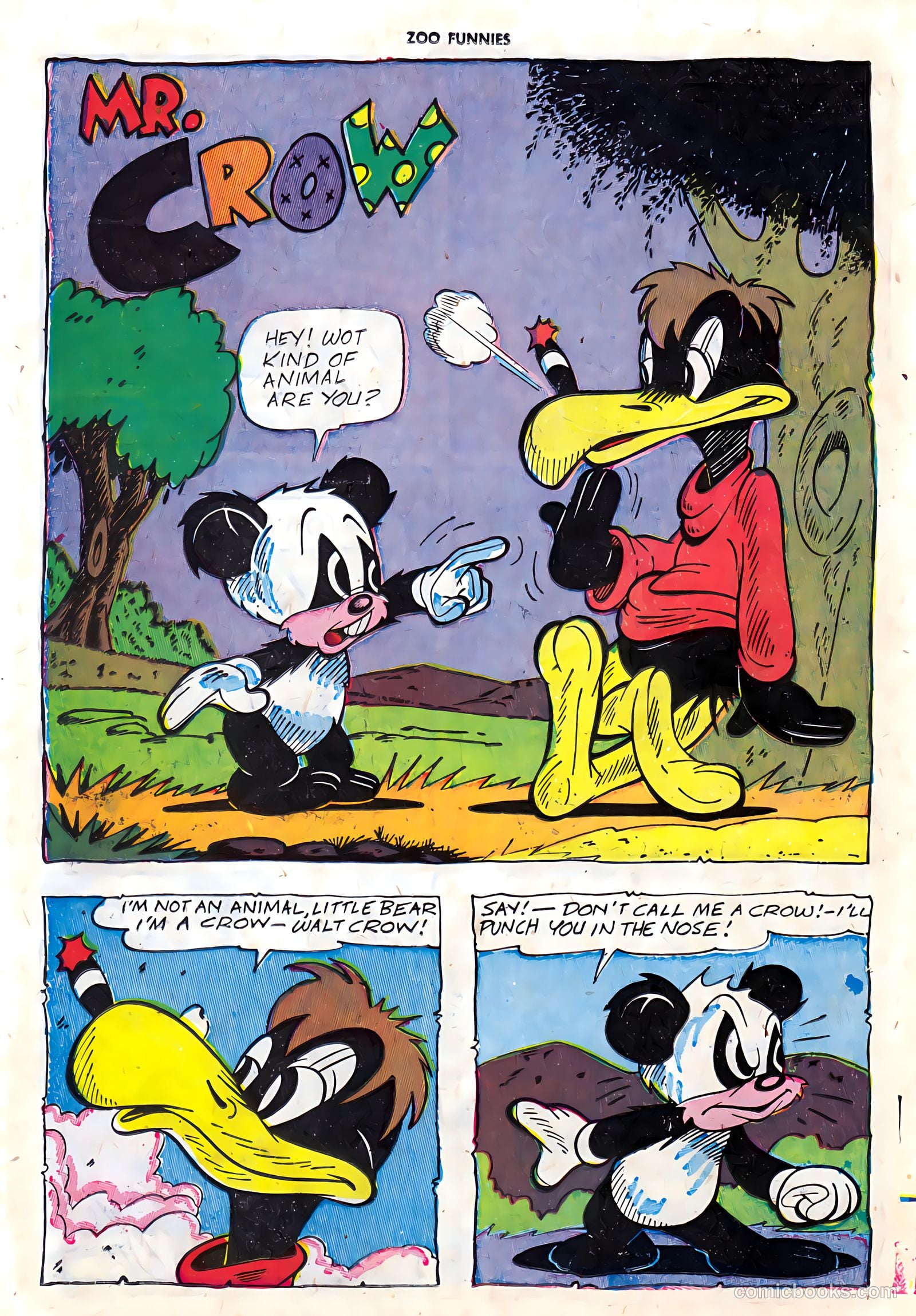 Zoo Funnies #7 (1946) — page 36 of 52
