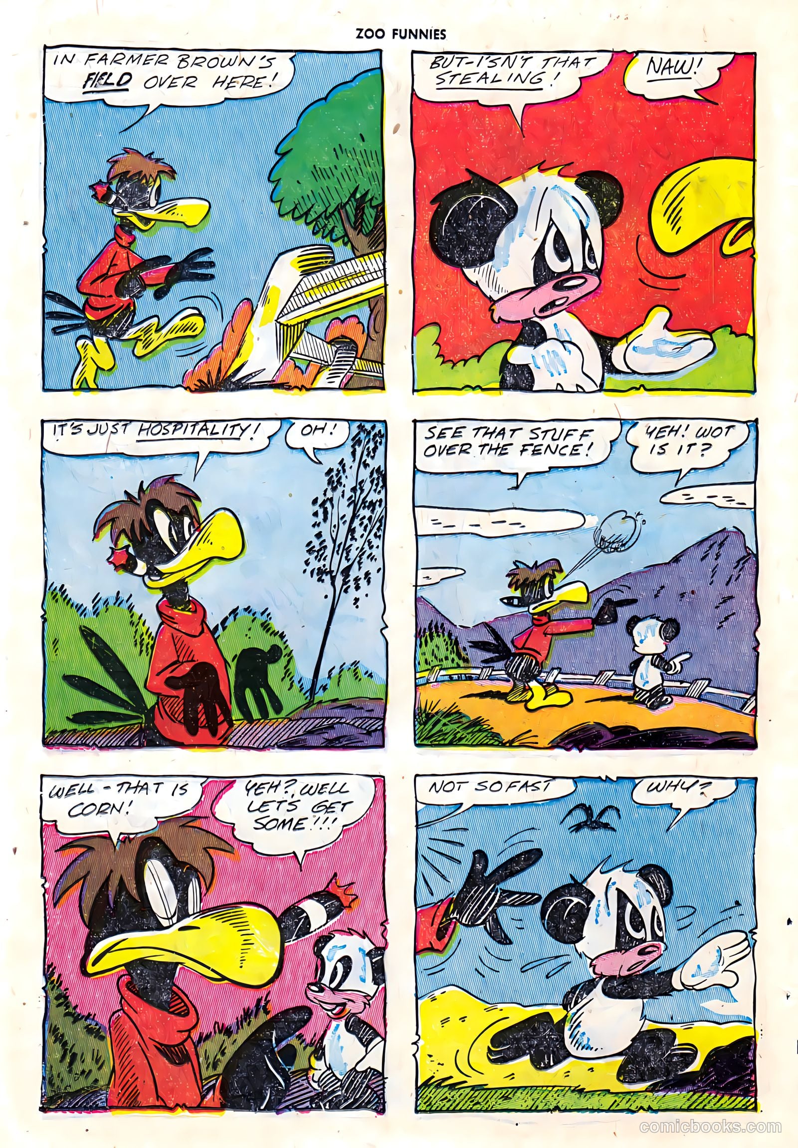 Zoo Funnies #7 (1946) — page 38 of 52