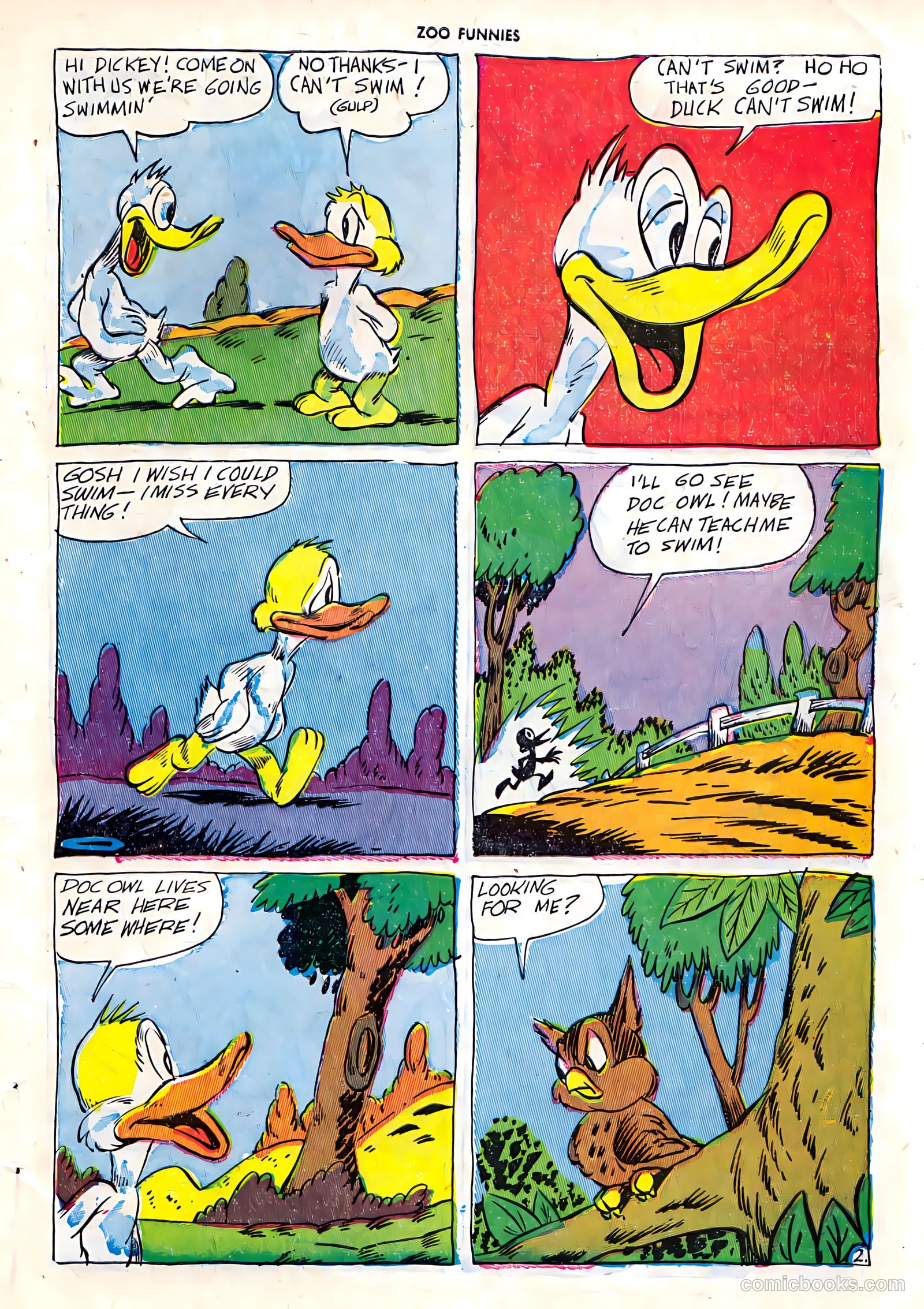 Zoo Funnies #7 (1946) — page 45 of 52