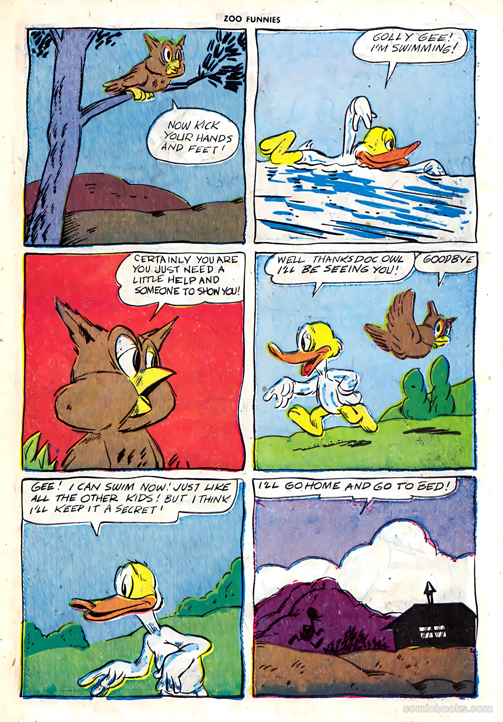 Zoo Funnies #7 (1946) — page 47 of 52