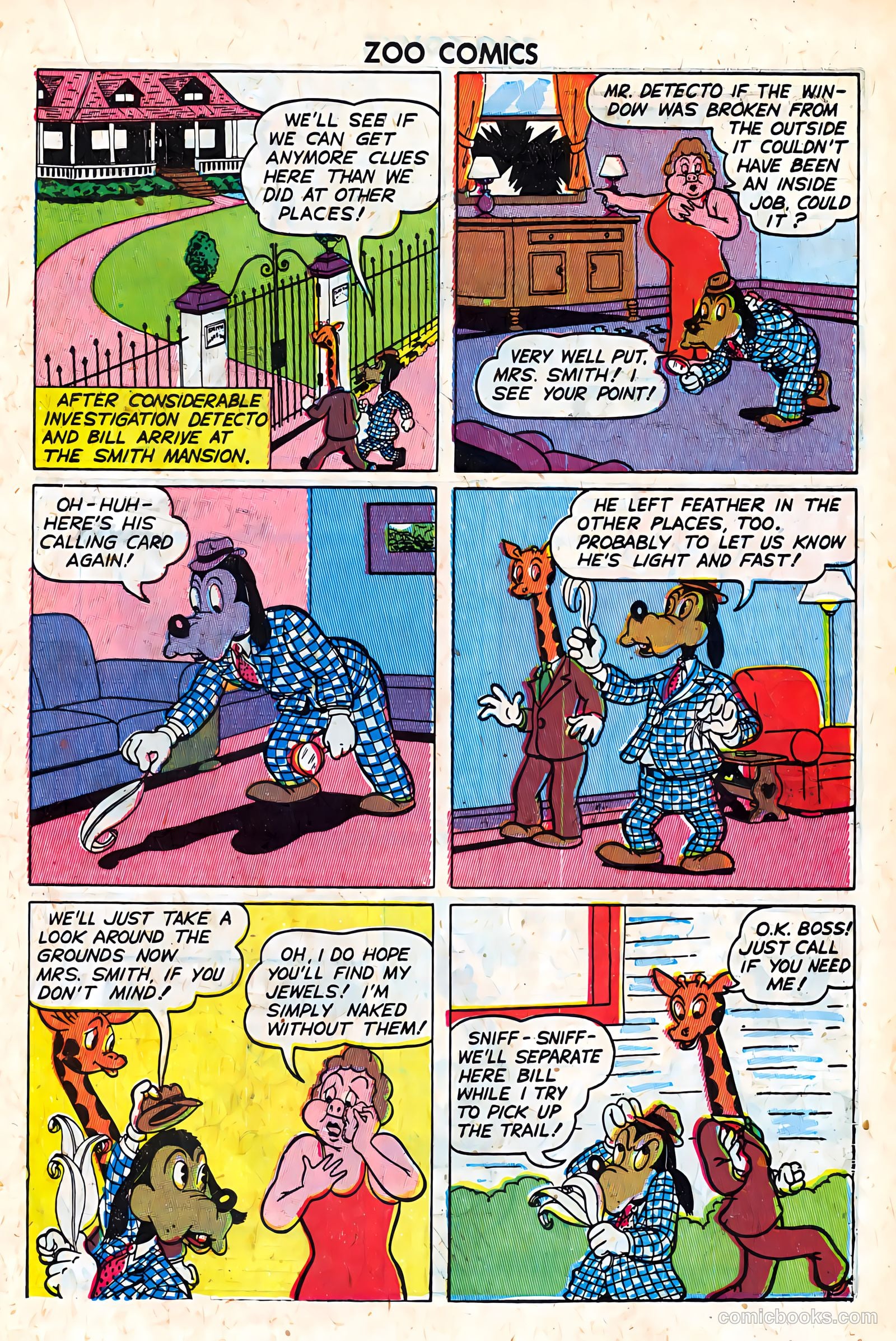 Zoo Funnies #8 (1946) — page 19 of 52