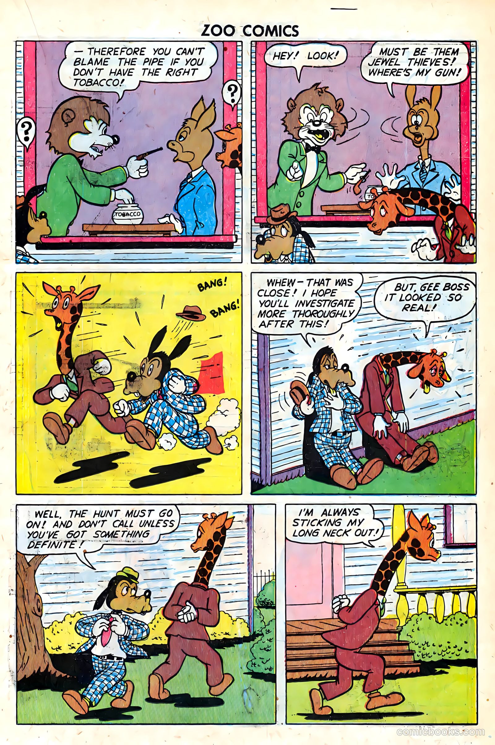 Zoo Funnies #8 (1946) — page 21 of 52