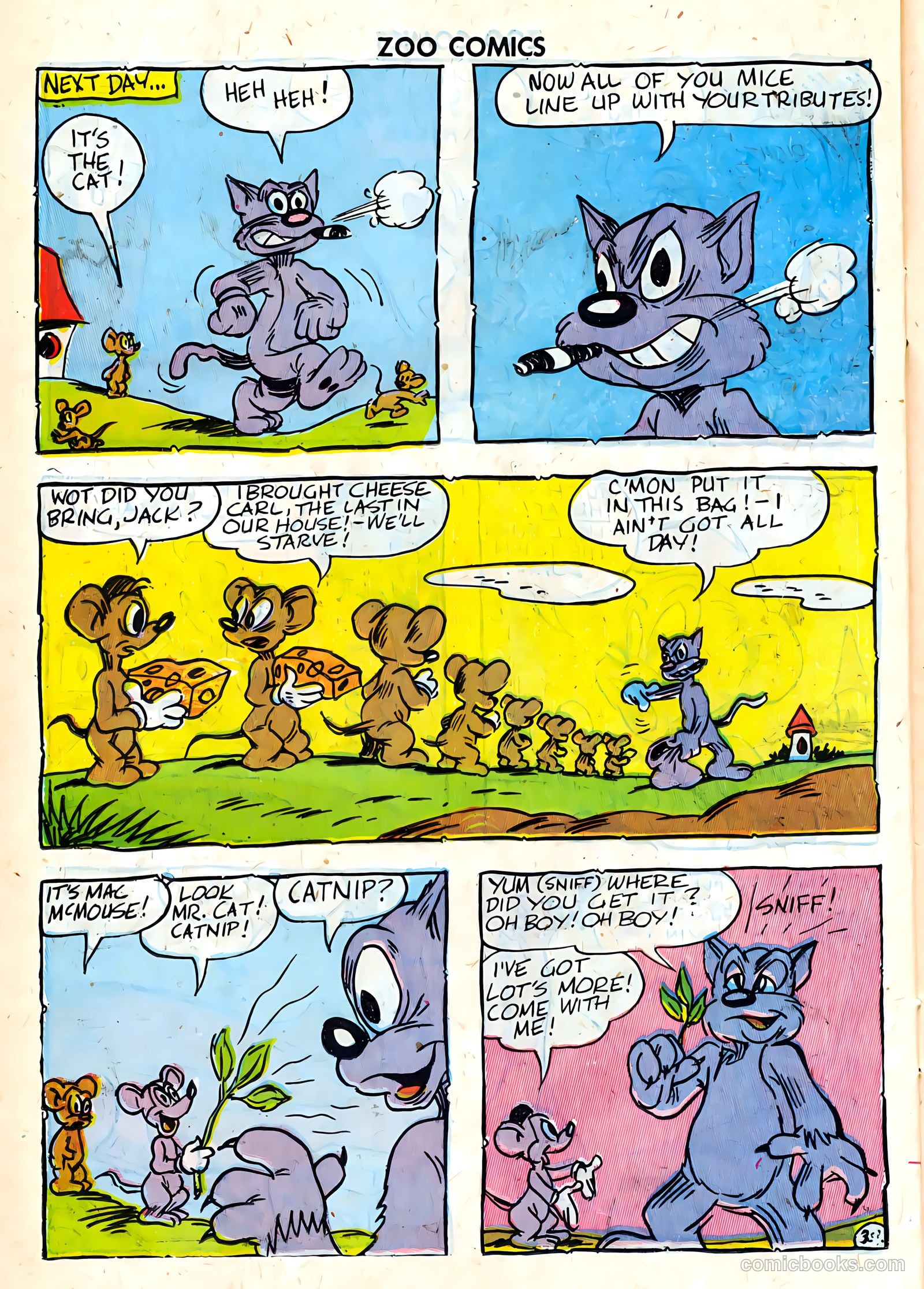 Zoo Funnies #8 (1946) — page 38 of 52