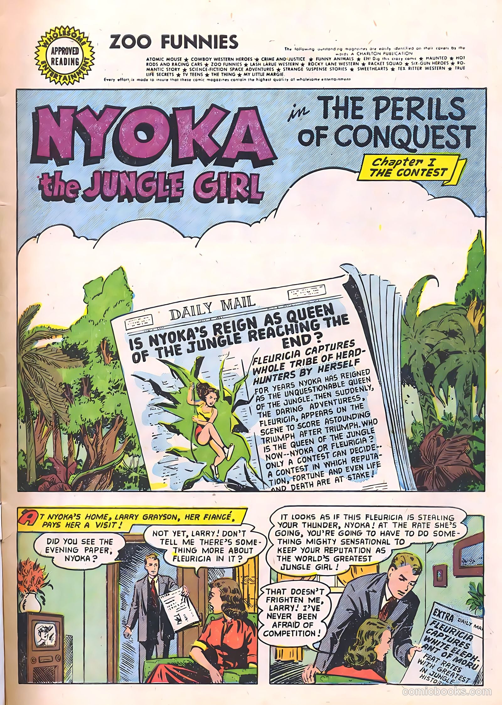 Zoo Funnies #9 (1947) — page 3 of 36